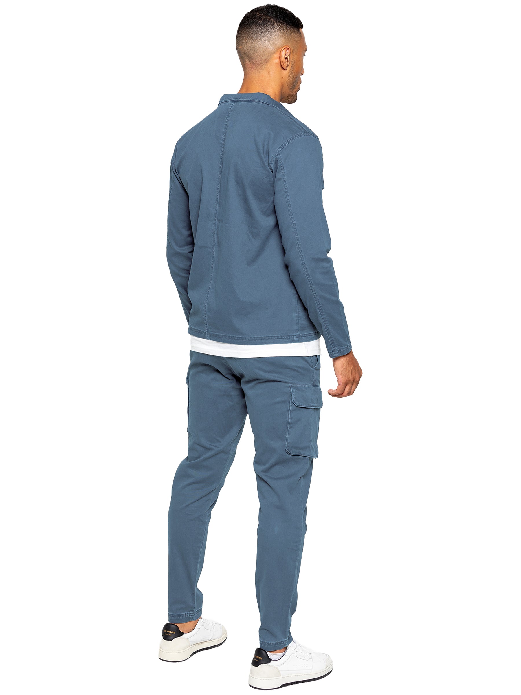 Enzo | Mens Cargo Tracksuit