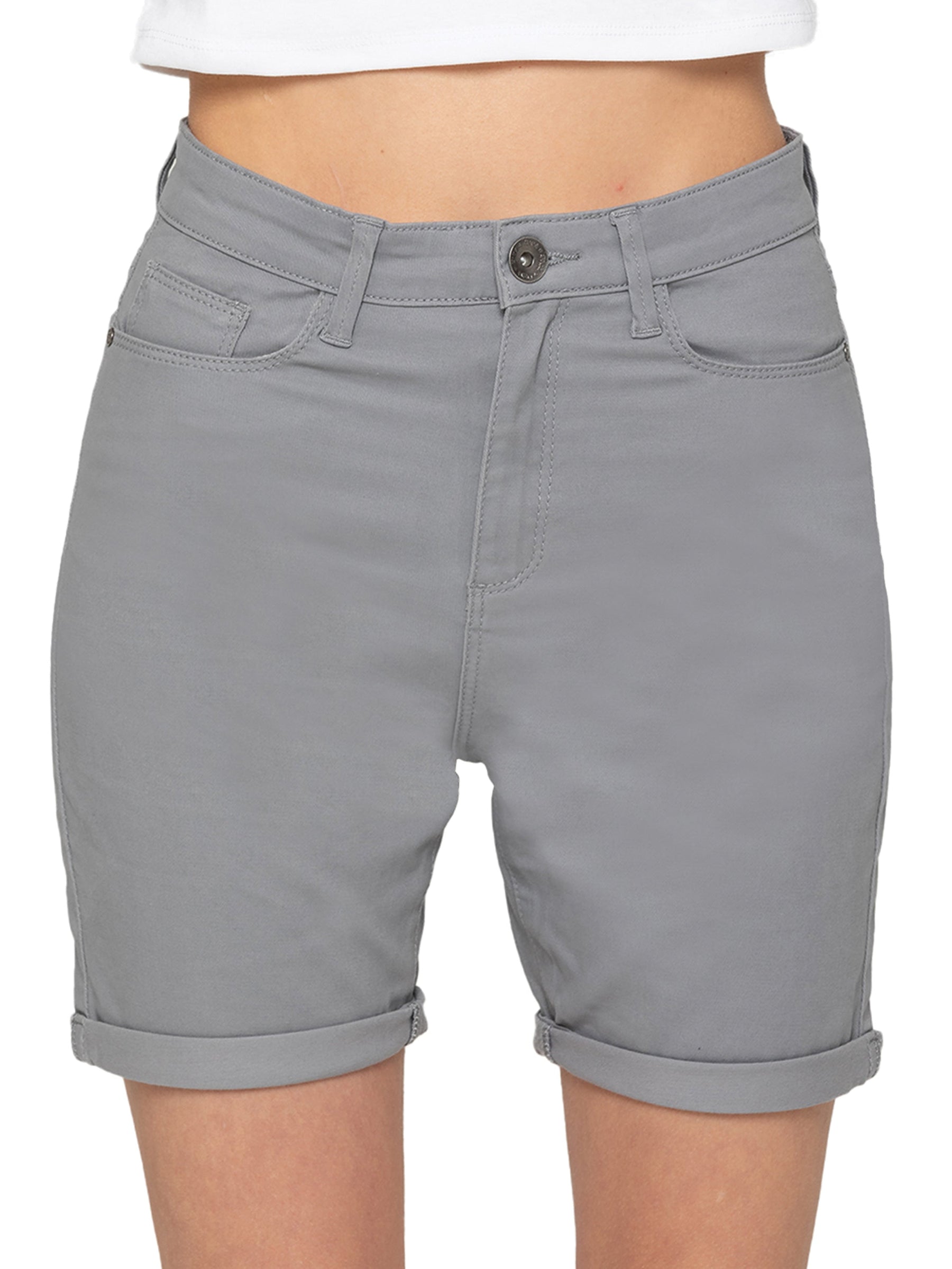 EZLS630 Copy of Enzo | Womens Chino Shorts ENZO RAWDENIM