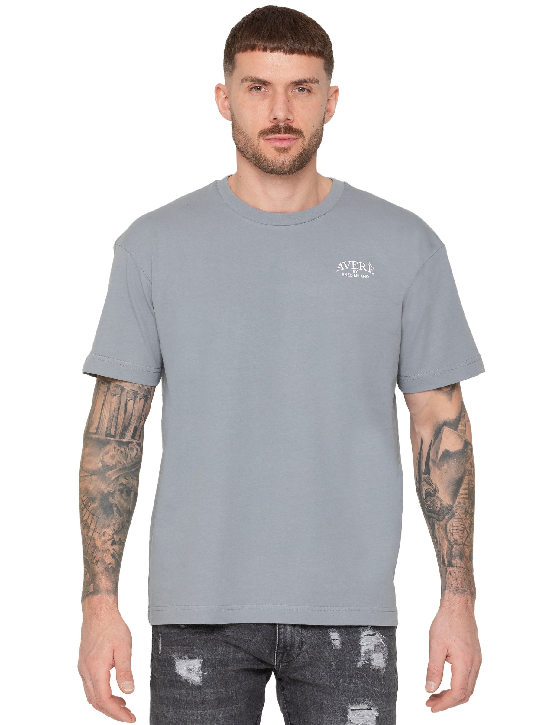 MTS28 TSHIRT Enzo Milano | Mens Oversized T-Shirt (Copy) ENZO RAWDENIM