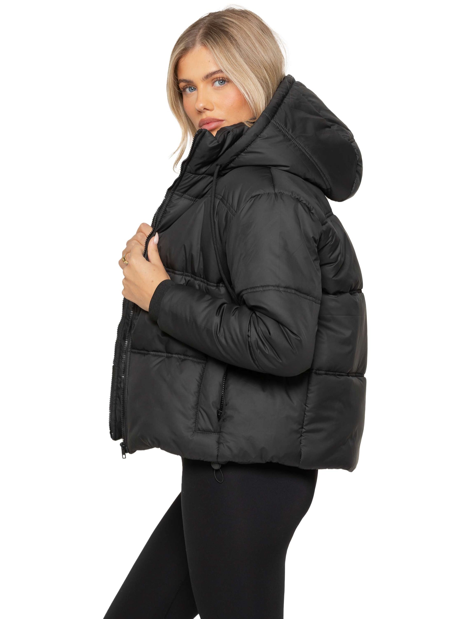 EZLJK641 JACKET Womens Puffer Jacket GUEST BRAND RAWDENIM