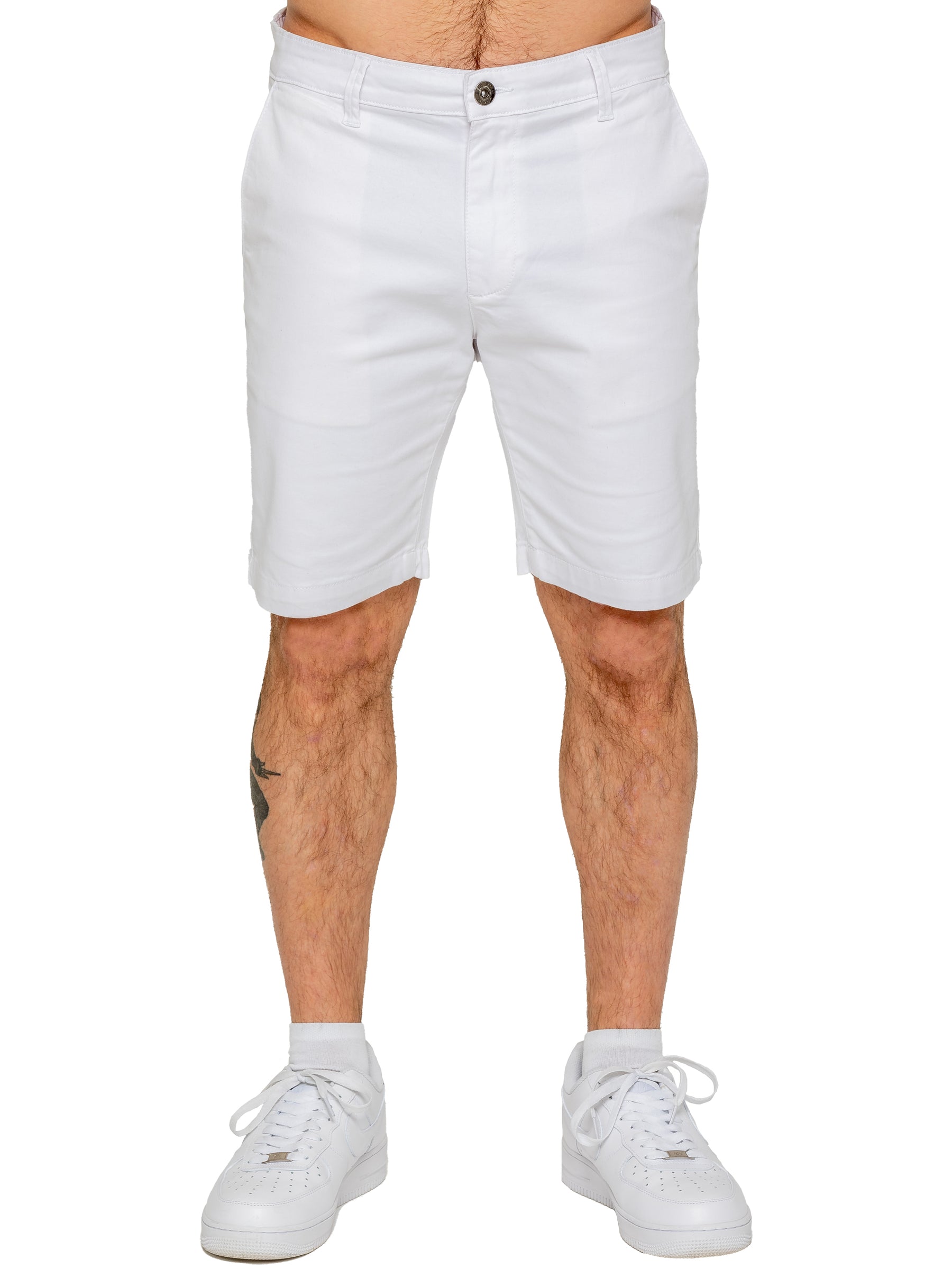 Enzo | Mens Stretch Chino Shorts