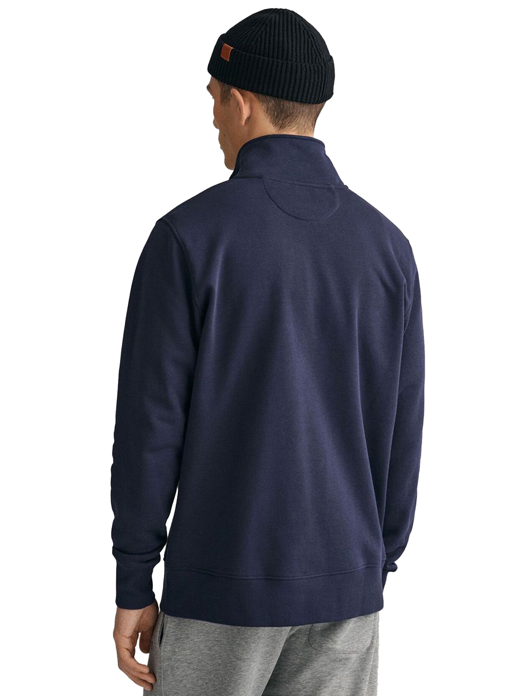 Gant | Mens Shield Half Zip Sweatshirt