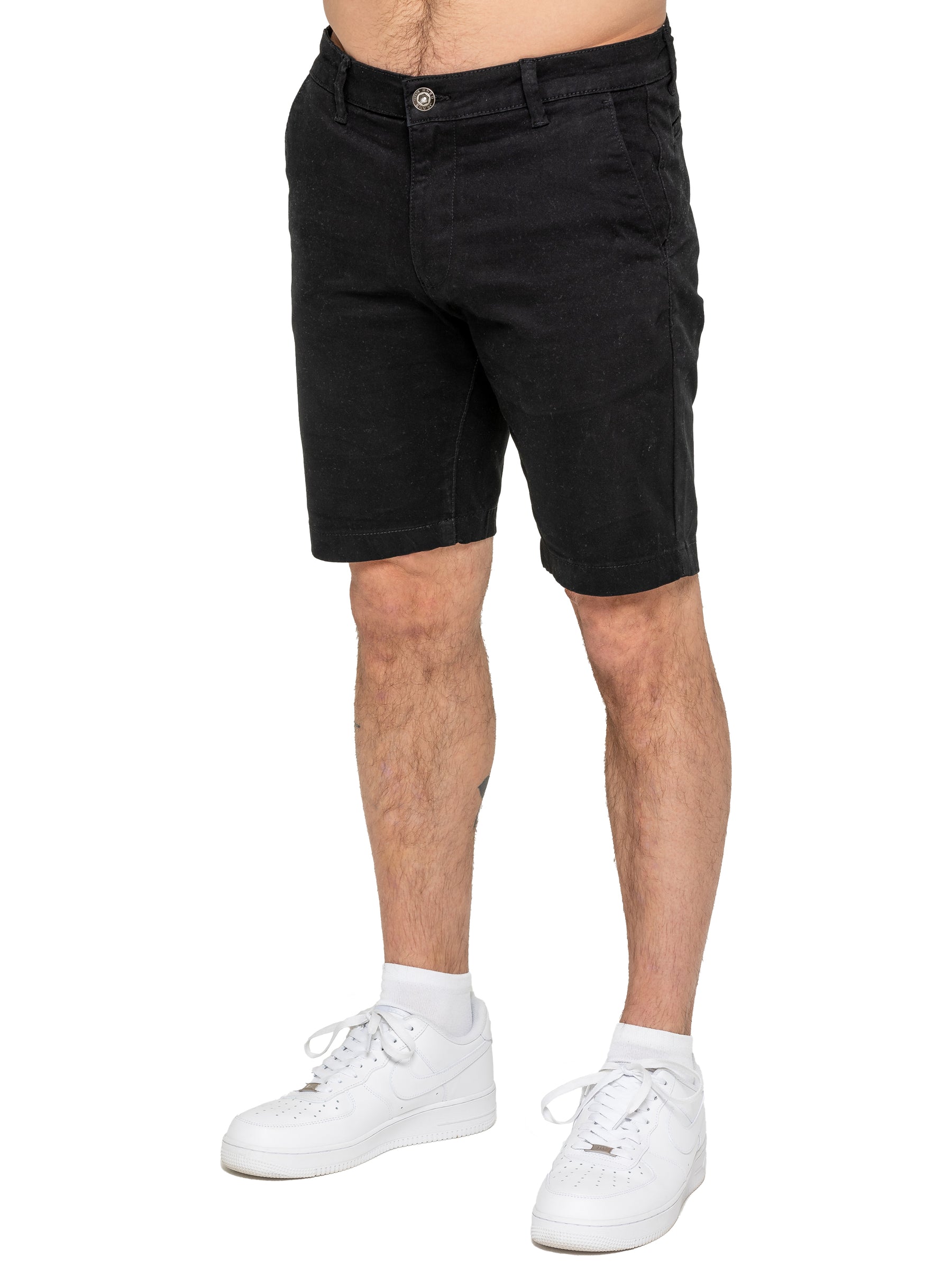 Enzo | Mens Stretch Chino Shorts