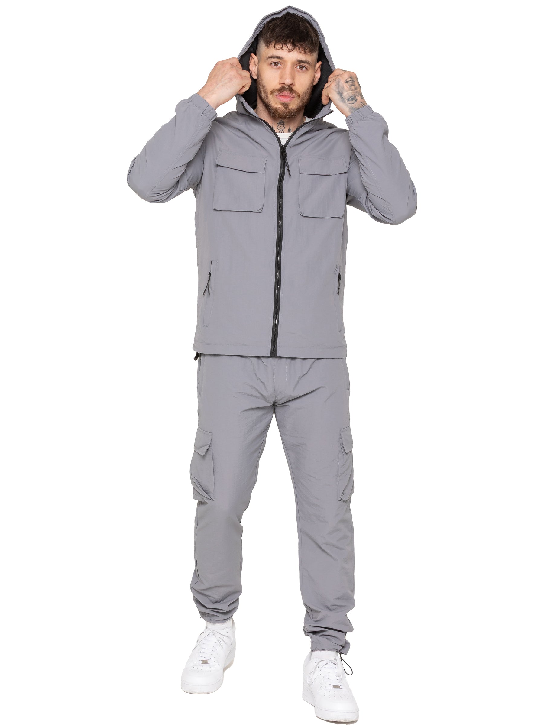 Enzo Milano | Mens Lightweight Cargo Jacket