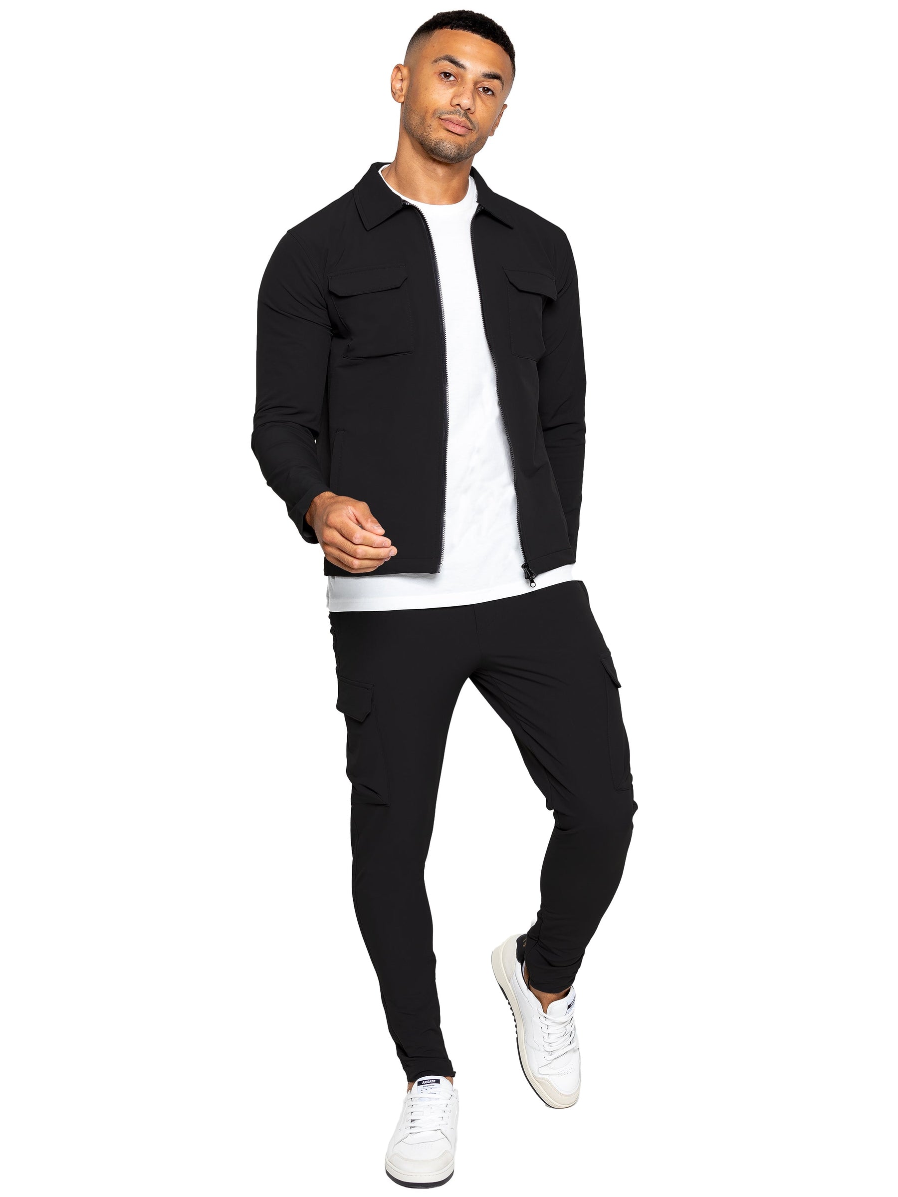 MJK1 JACKET & MCP2 PANT Enzo | Mens Cargo Shacket Tracksuit Set (Copy) ENZO RAWDENIM