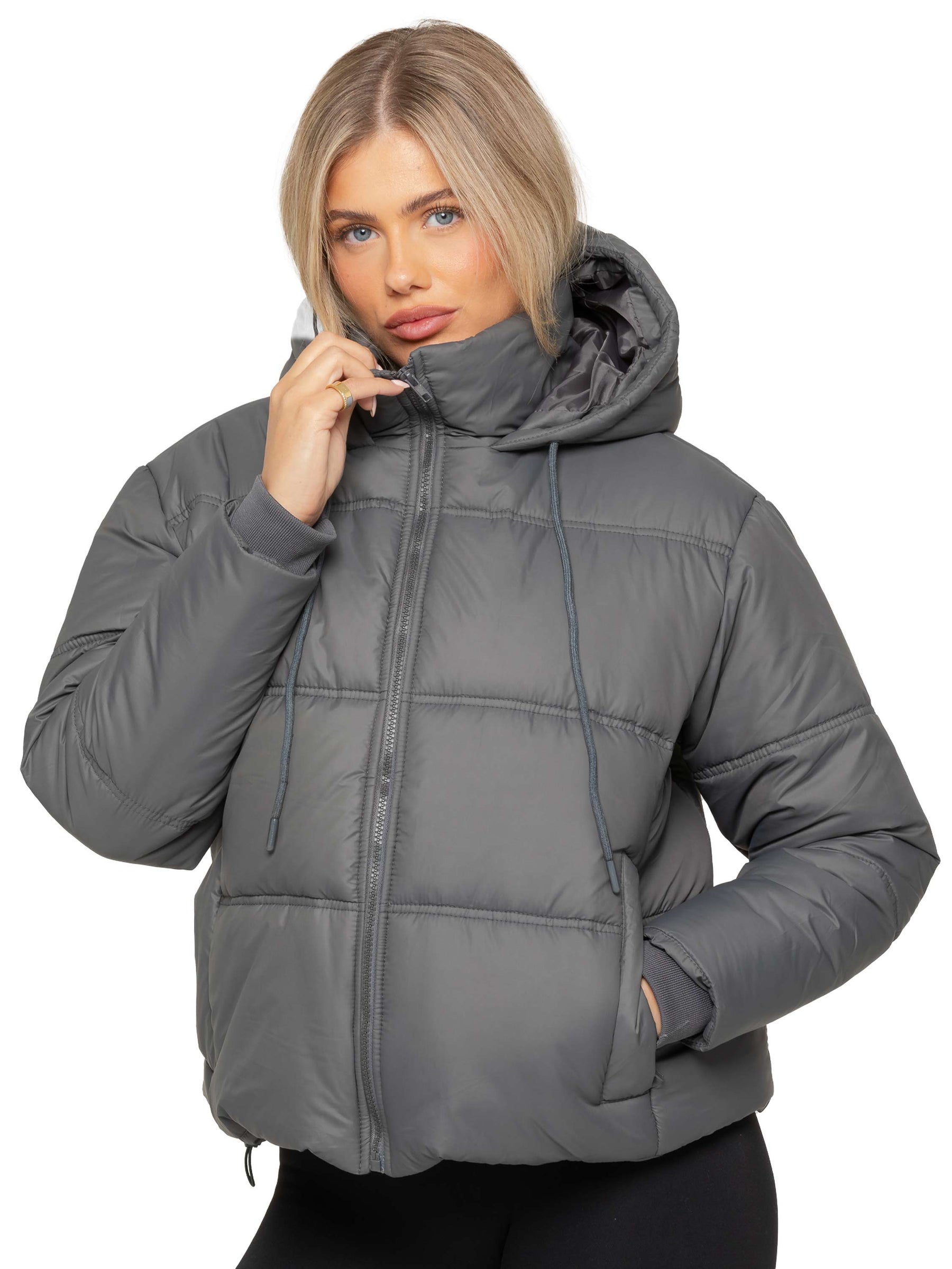 EZLJK641 JACKET Womens Puffer Jacket GUEST BRAND RAWDENIM