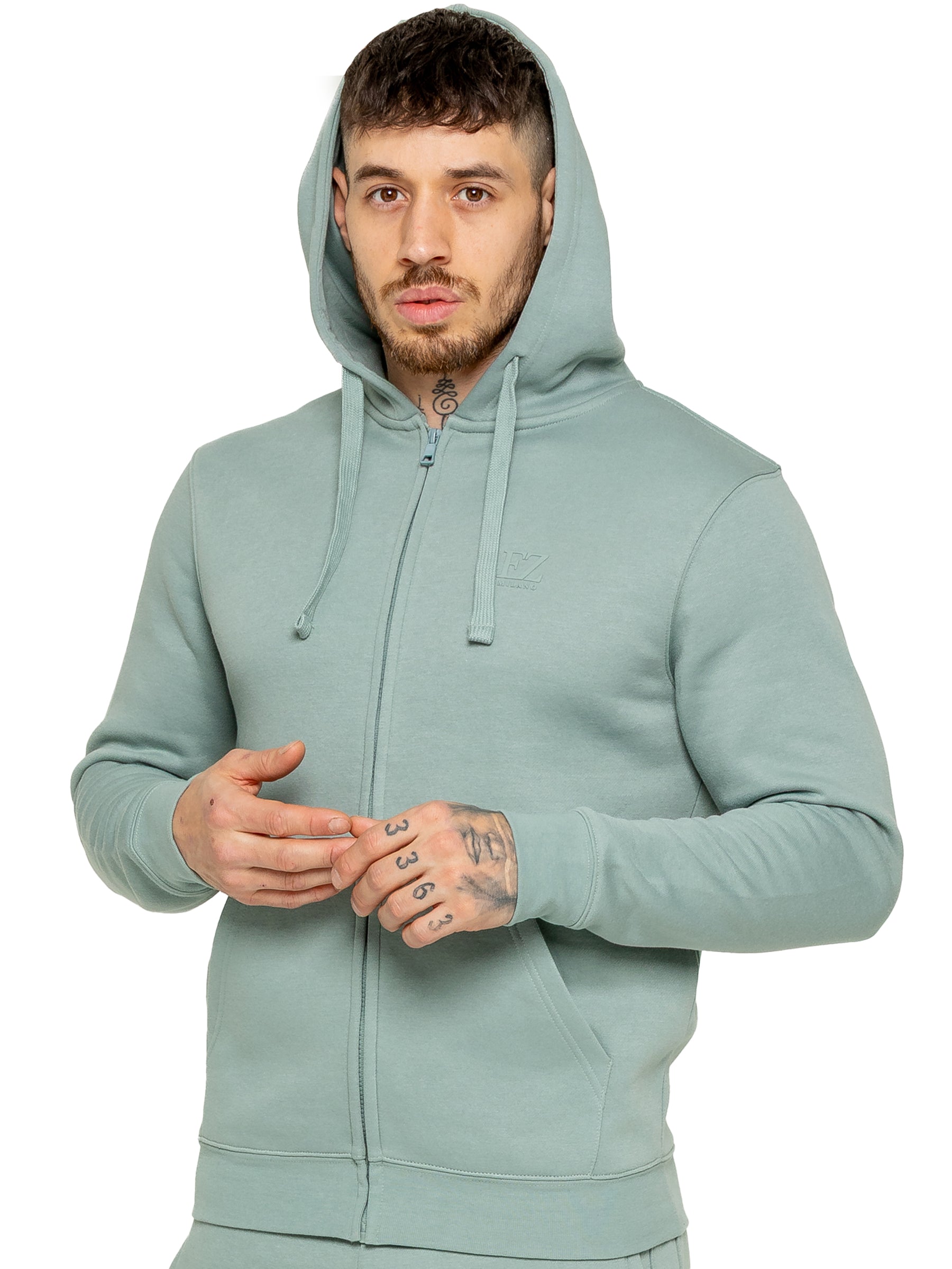 Enzo | Mens Zip Hoodie