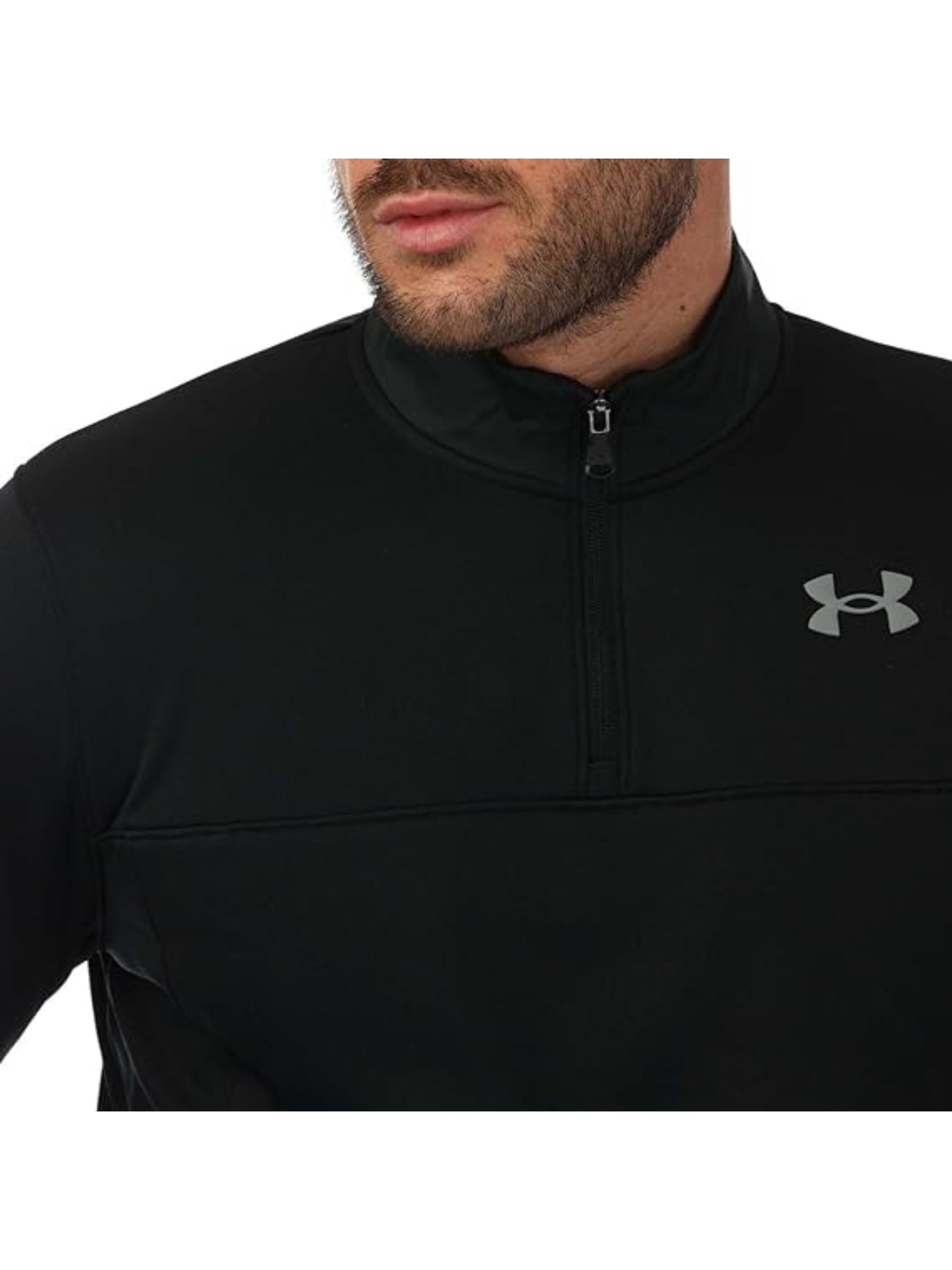 UA_ZIPTOP_1372792 Under Armour | Mens 1/4 Zip Track Top UNDER ARMOUR RAWDENIM