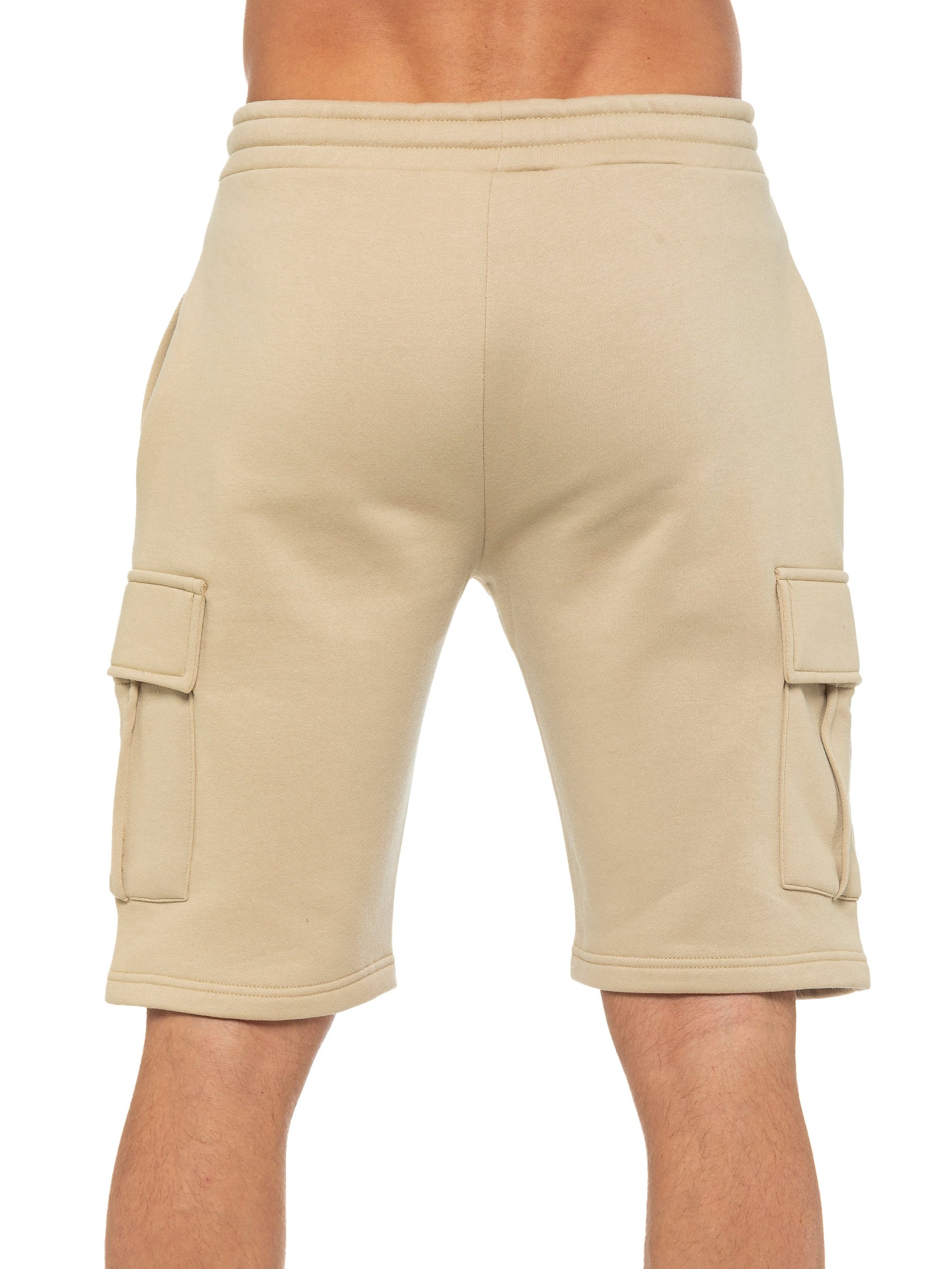 EZSC602 SHORT Enzo | Mens Cargo Fleece Shorts ENZO RAWDENIM