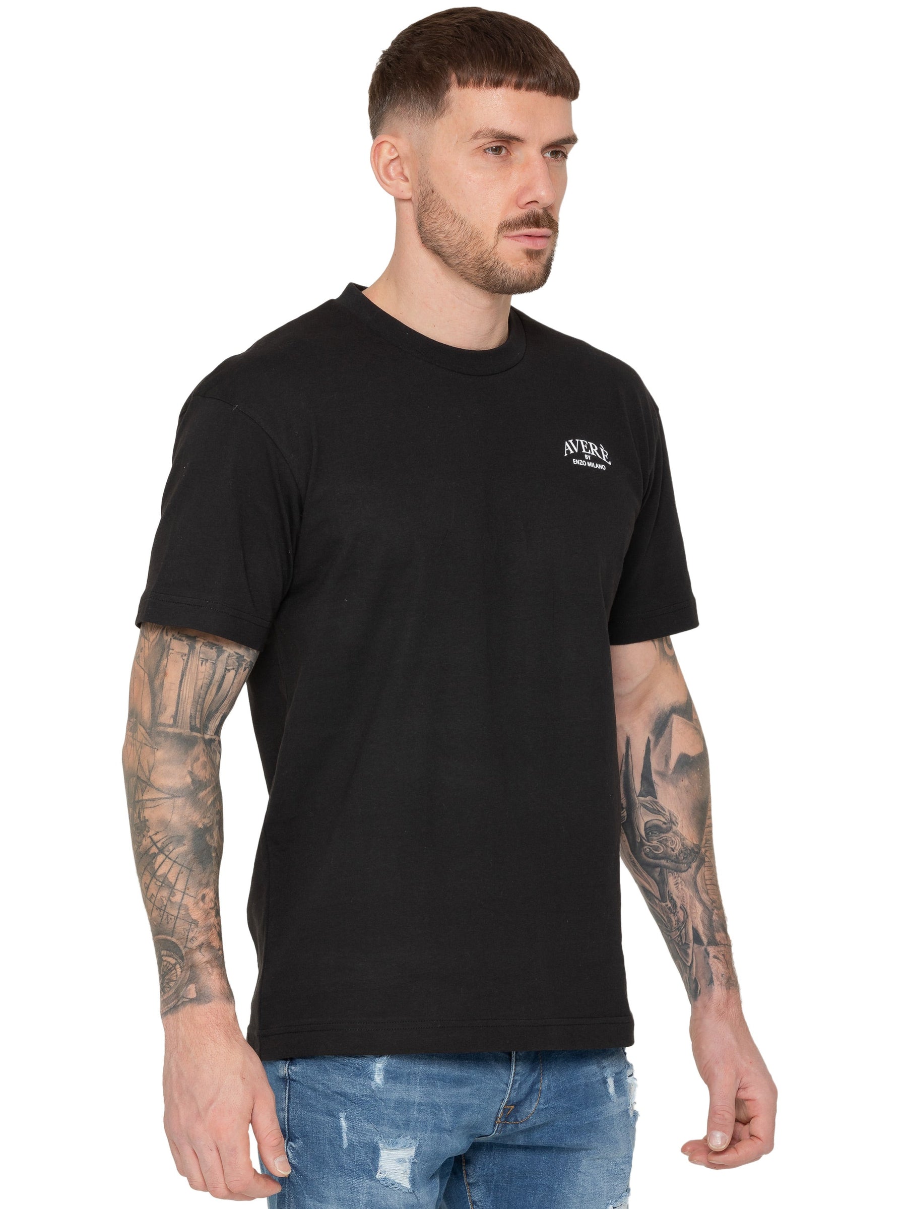 MTS28 TSHIRT Enzo Milano | Mens Oversized T-Shirt (Copy) ENZO RAWDENIM