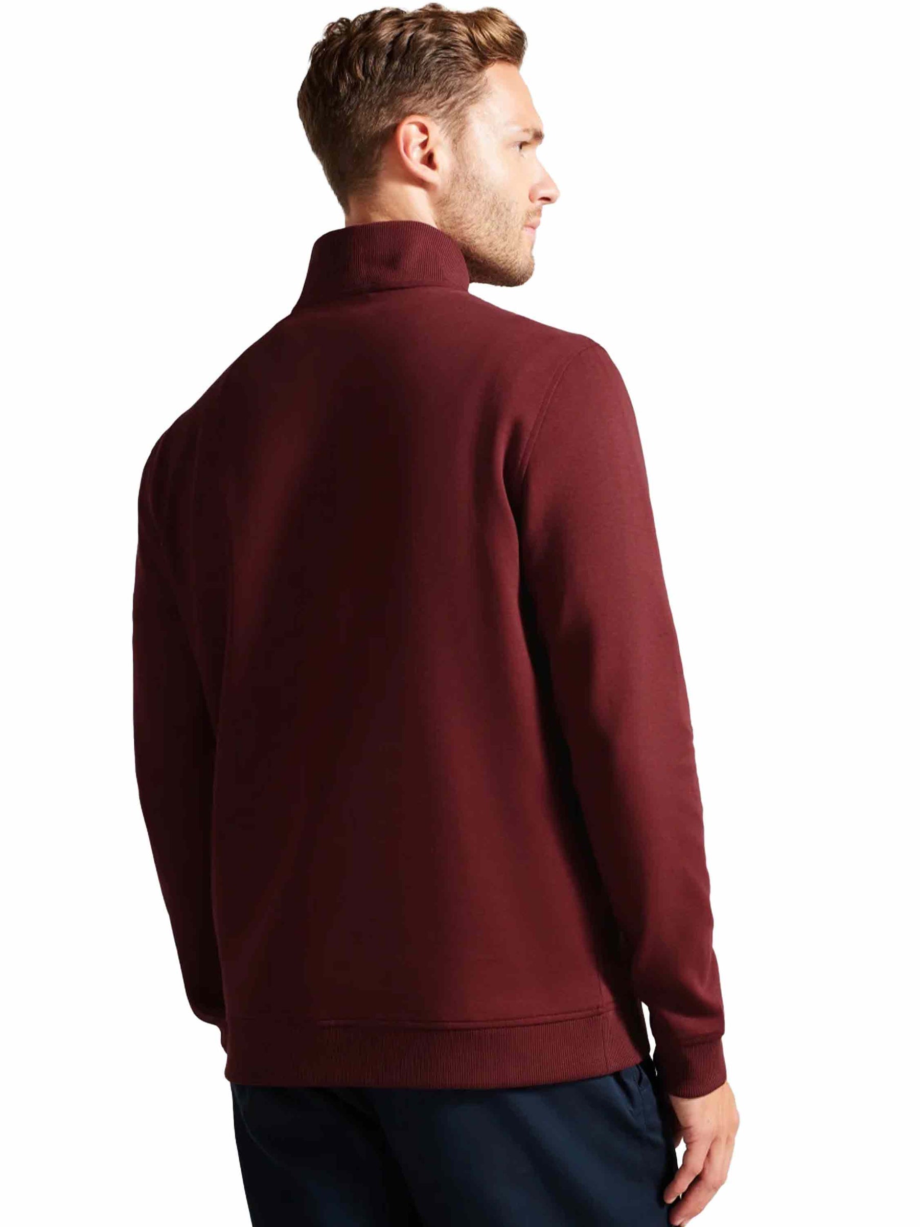TB_SWEAT_ANTRAM Ted Baker | Mens Half Zip Funnel Neck Sweat - Antram TED BAKER RAWDENIM
