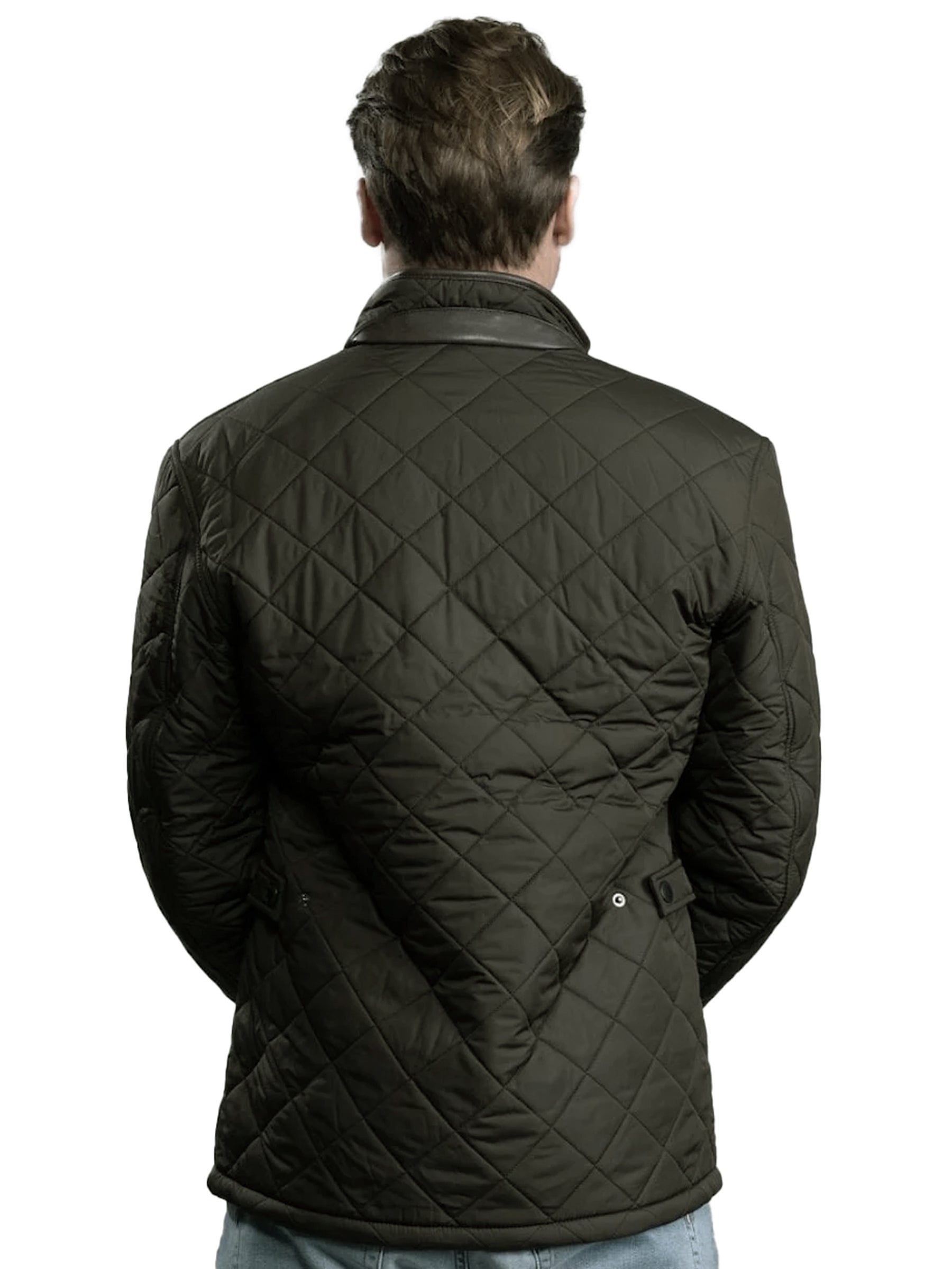 BARBOUR_JKT_POWEL Barbour | Mens Powell Jacket RAWDENIM RAWDENIM