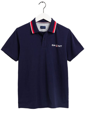 GANT_POLO_RETRO Gant | Mens Retro Polo Shirt GANT RAWDENIM