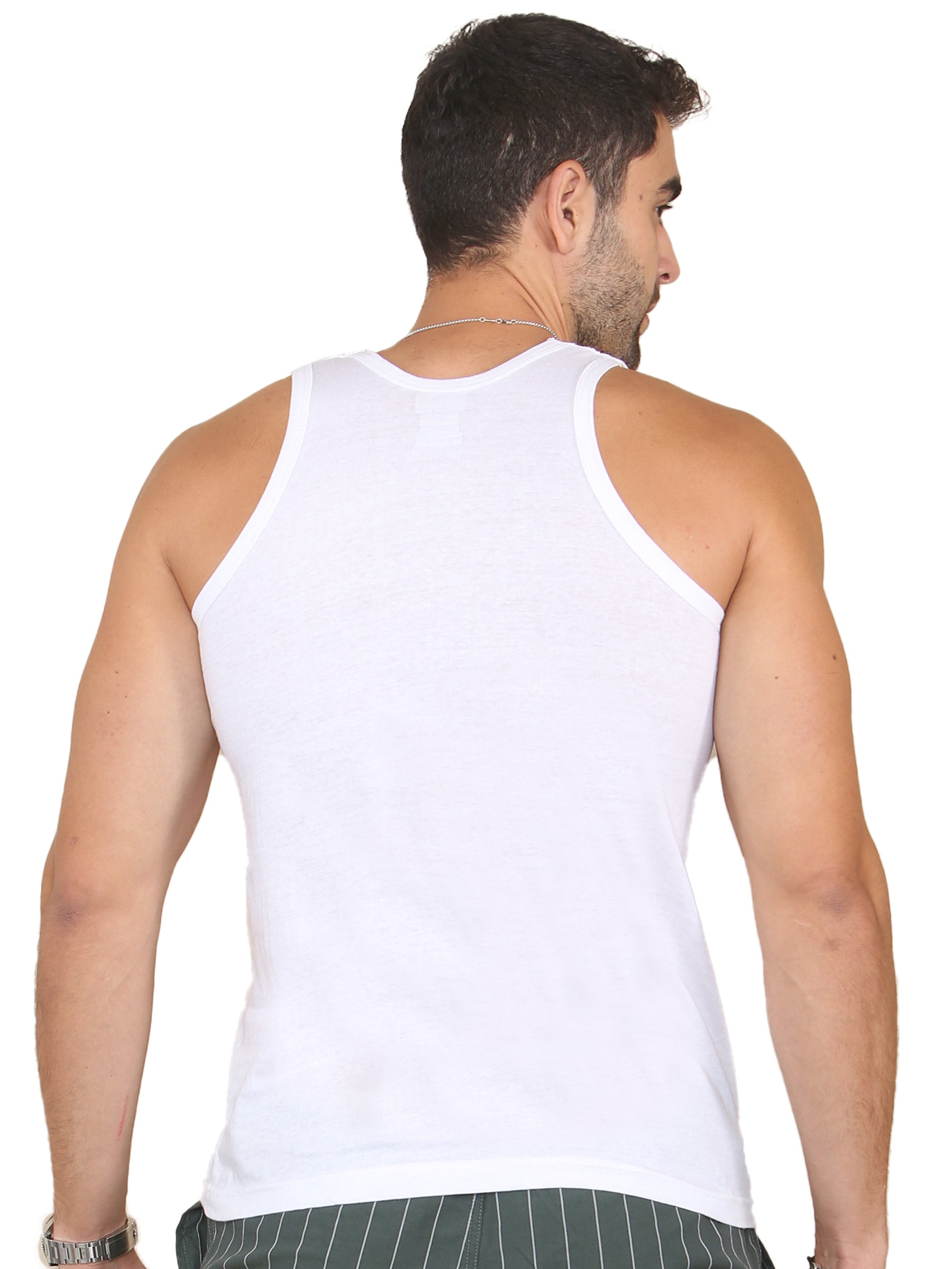 EZV604 Enzo | Mens 3 Pack Vests ENZO RAWDENIM