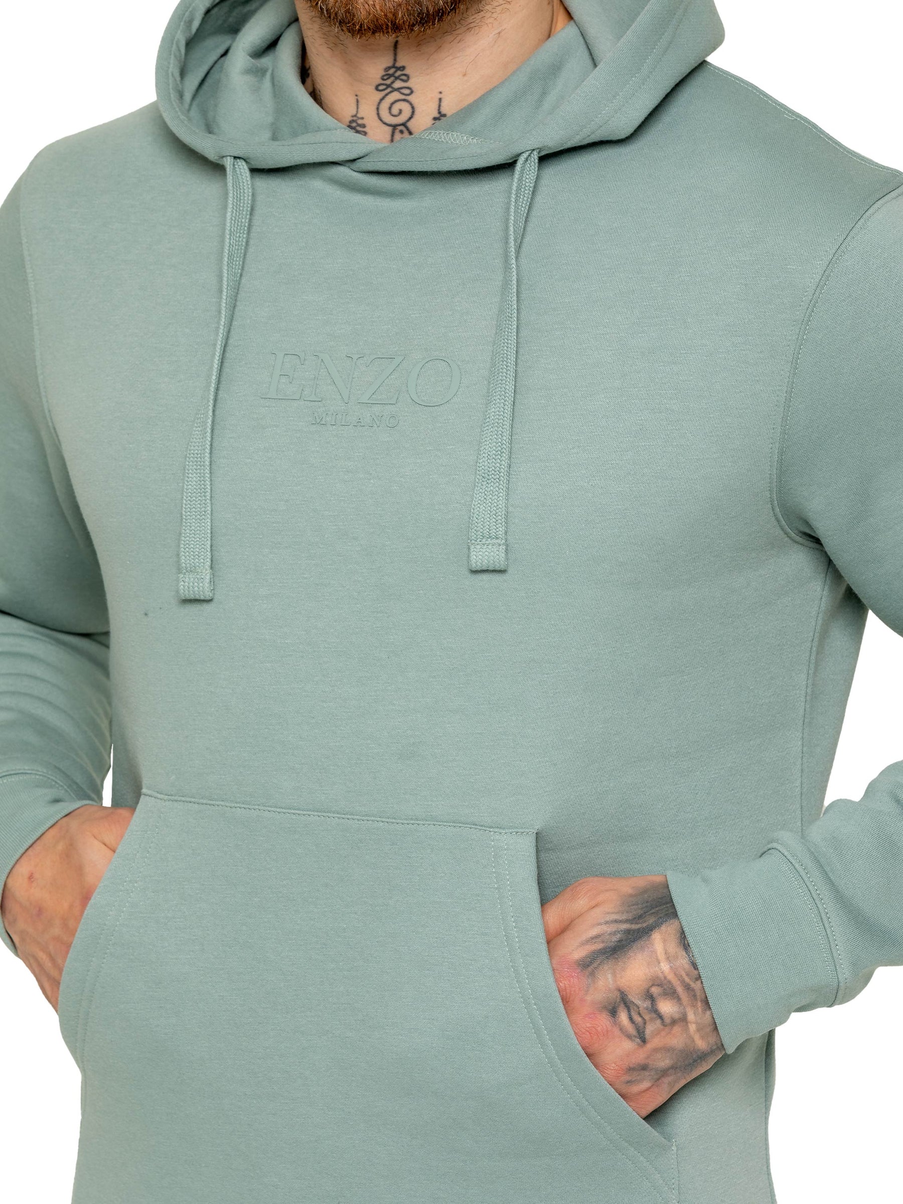 Enzo | Mens Pullover Hoodie