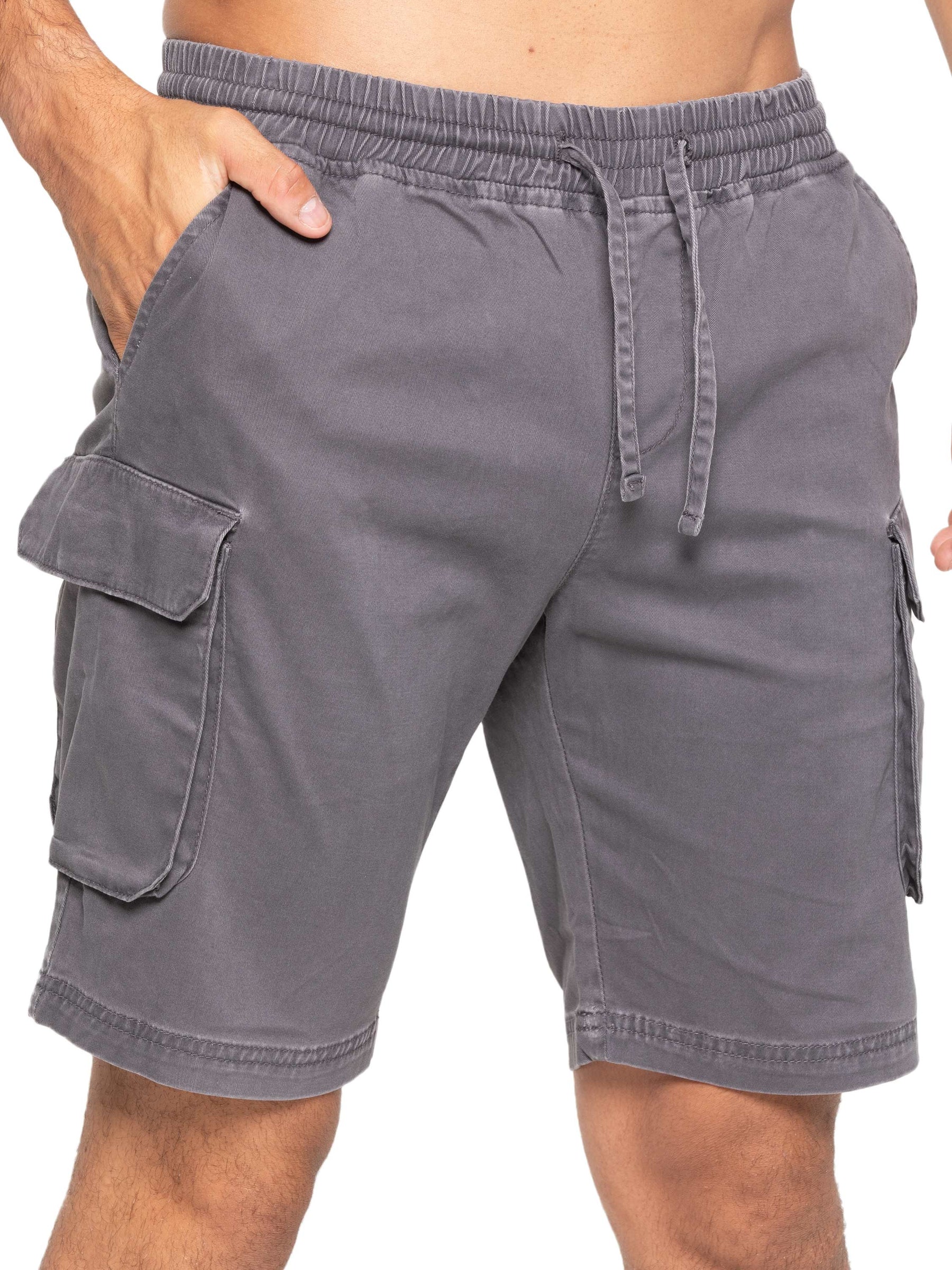 EZS613 Enzo | Mens Cargo Summer Shorts ENZO RAWDENIM