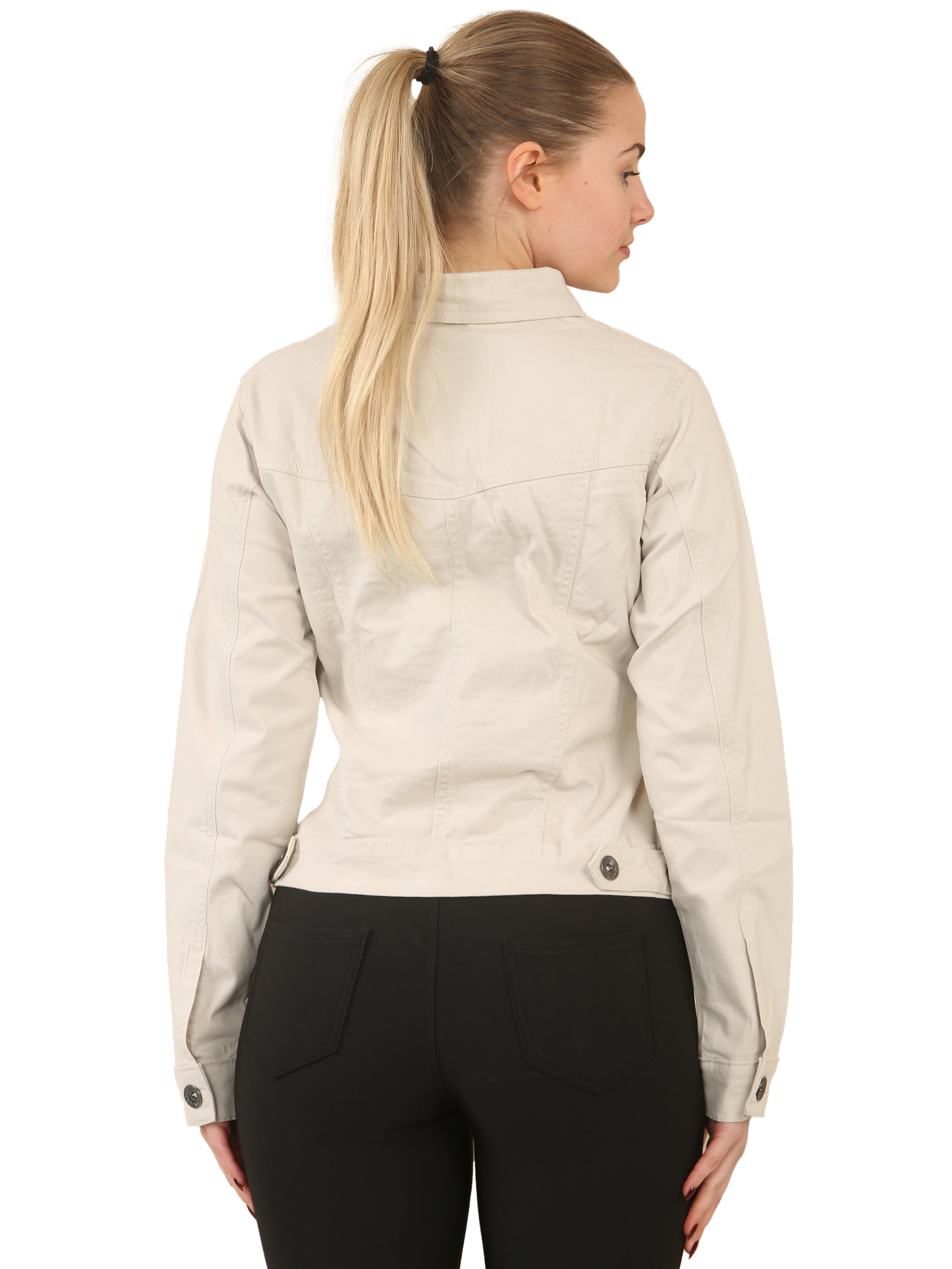 Enzo | Womens Classic Denim Jacket