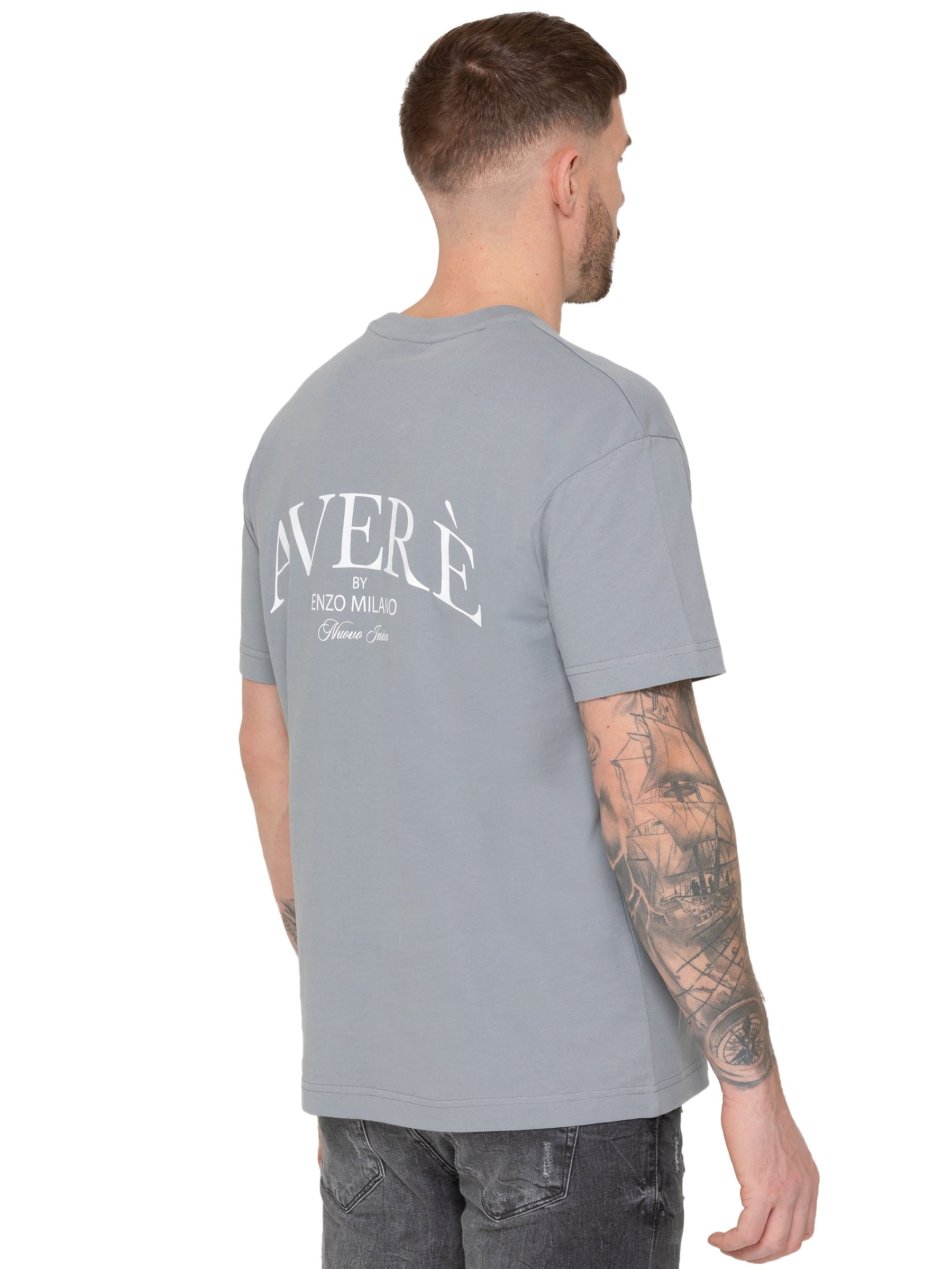 MTS28 TSHIRT Enzo Milano | Mens Oversized T-Shirt (Copy) ENZO RAWDENIM