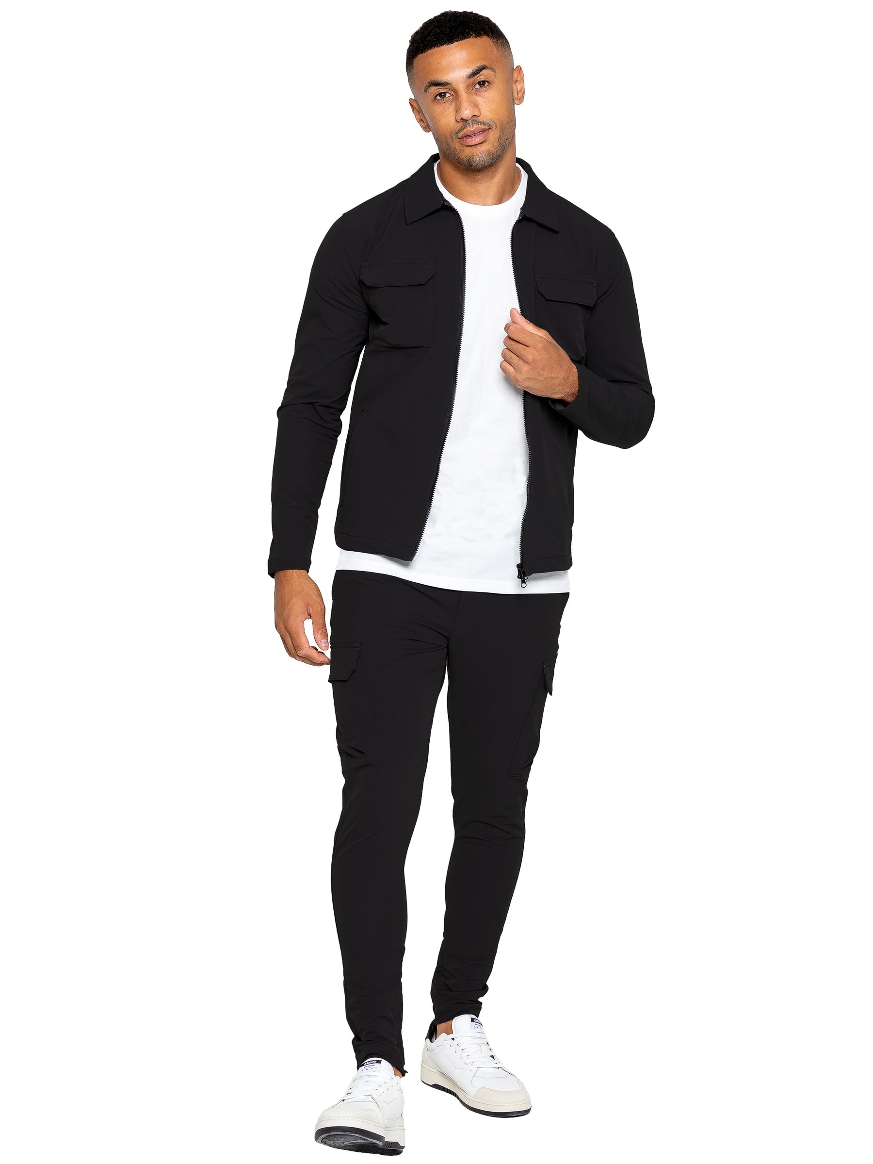 MJK1 JACKET & MCP2 PANT Enzo | Mens Cargo Shacket Tracksuit Set (Copy) ENZO RAWDENIM