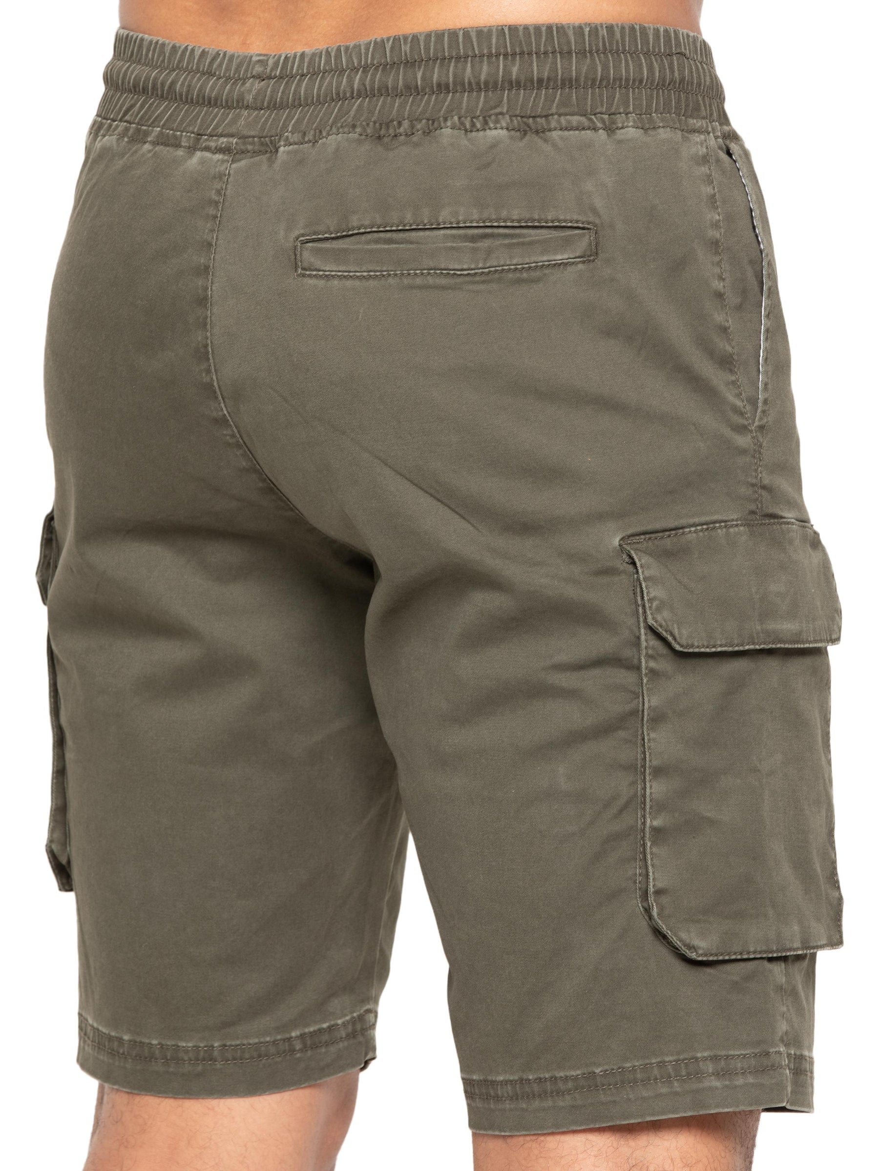 EZS613 Enzo | Mens Cargo Summer Shorts ENZO RAWDENIM