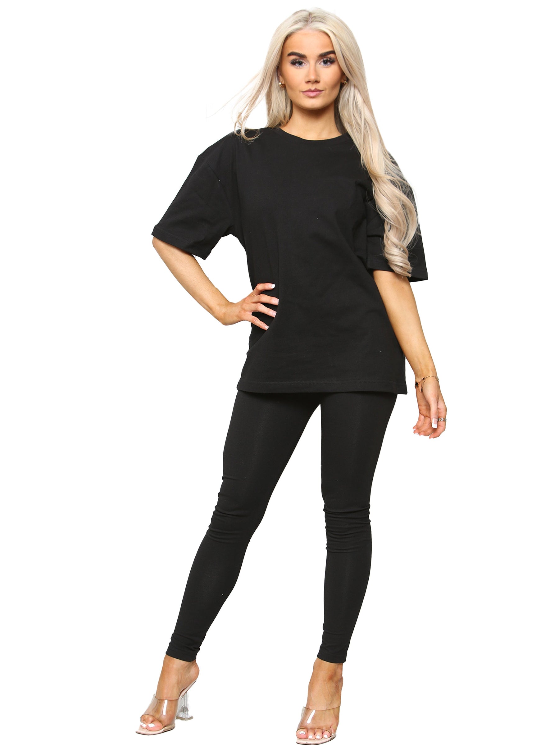 EZLL594 Enzo | Womens Stretch Leggings (Copy) ENZO RAWDENIM