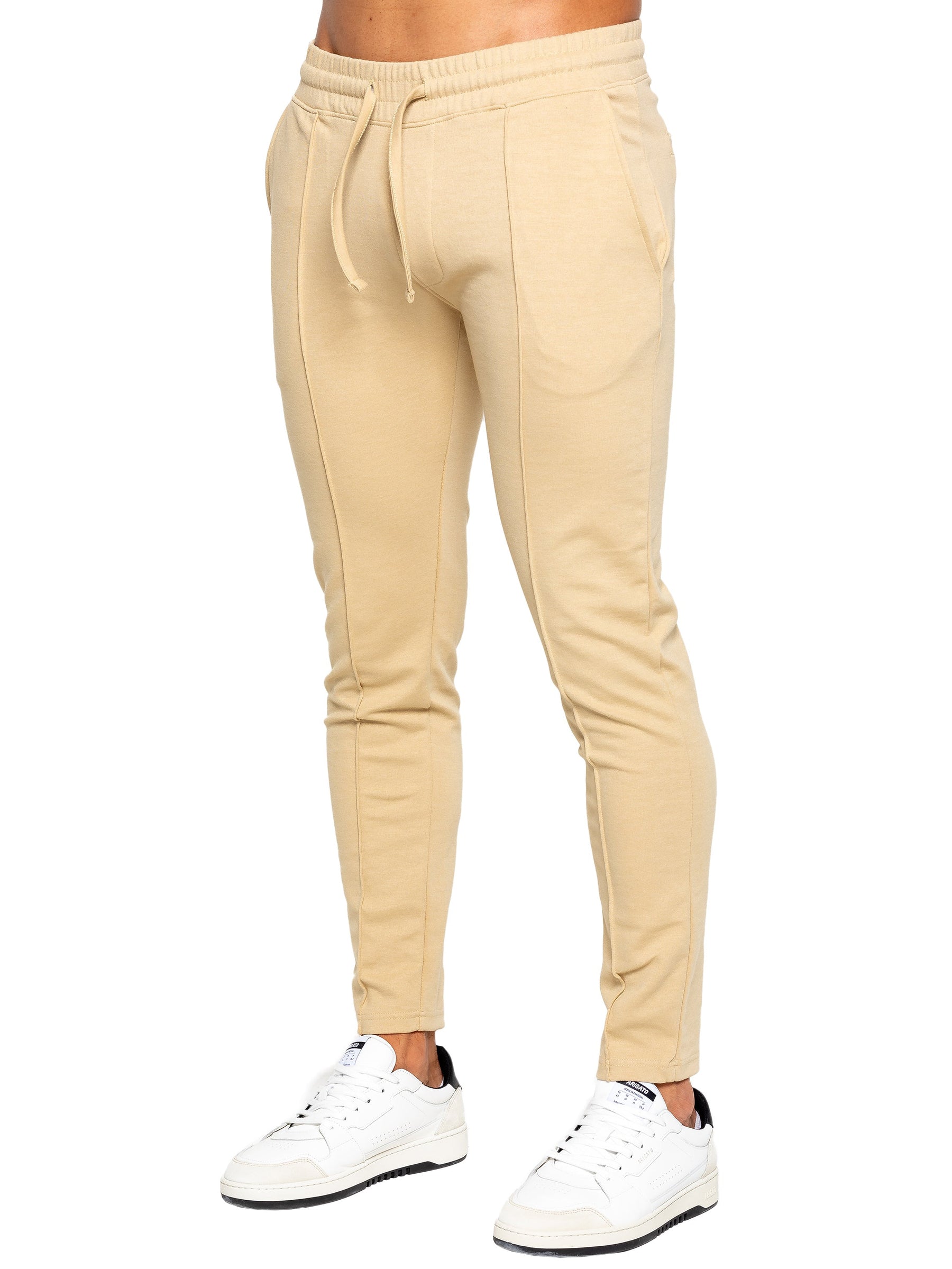 EZJG618 Mens Smart Pleated Joggers ENZO RAWDENIM