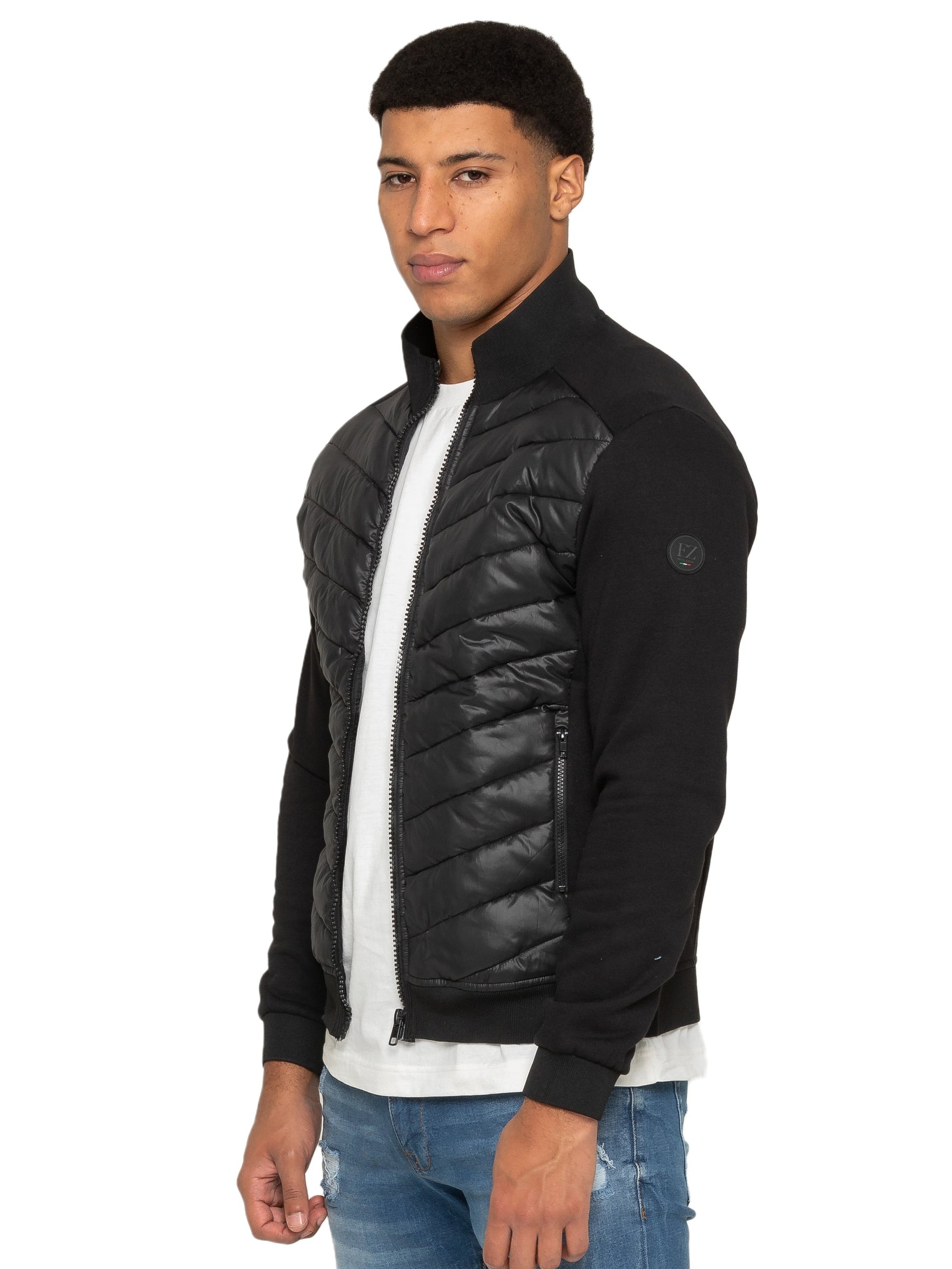 MJK30_JACKET Mens Hybrid Jacket - Clearance ENZO RAWDENIM