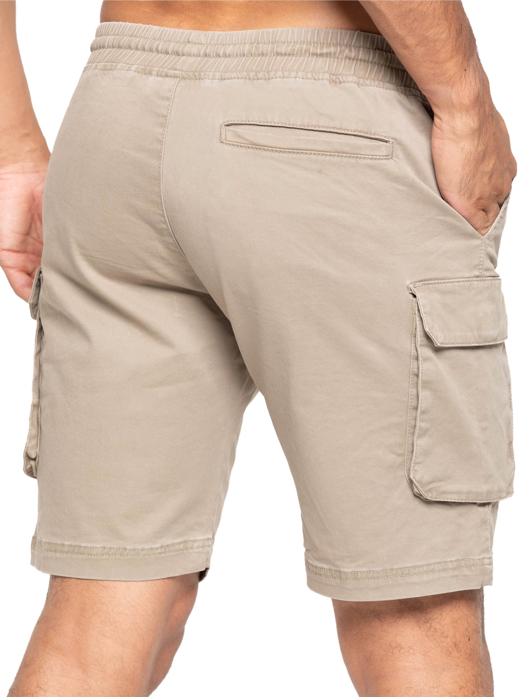 EZS613 Enzo | Mens Cargo Summer Shorts ENZO RAWDENIM