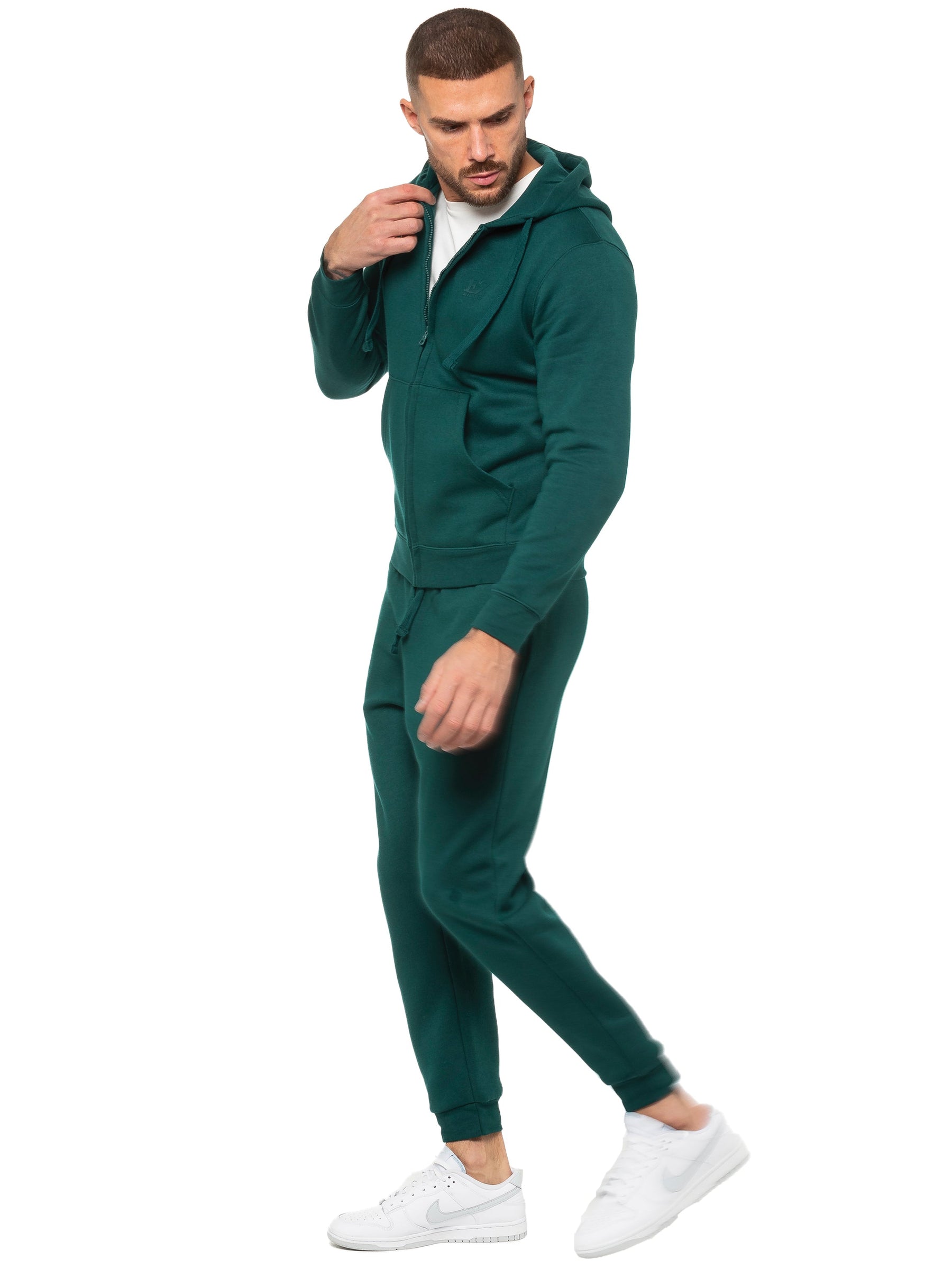 EZHDZ601 & EZJG598 Enzo | Mens Zip Hoodie Tracksuit Set ENZO RAWDENIM