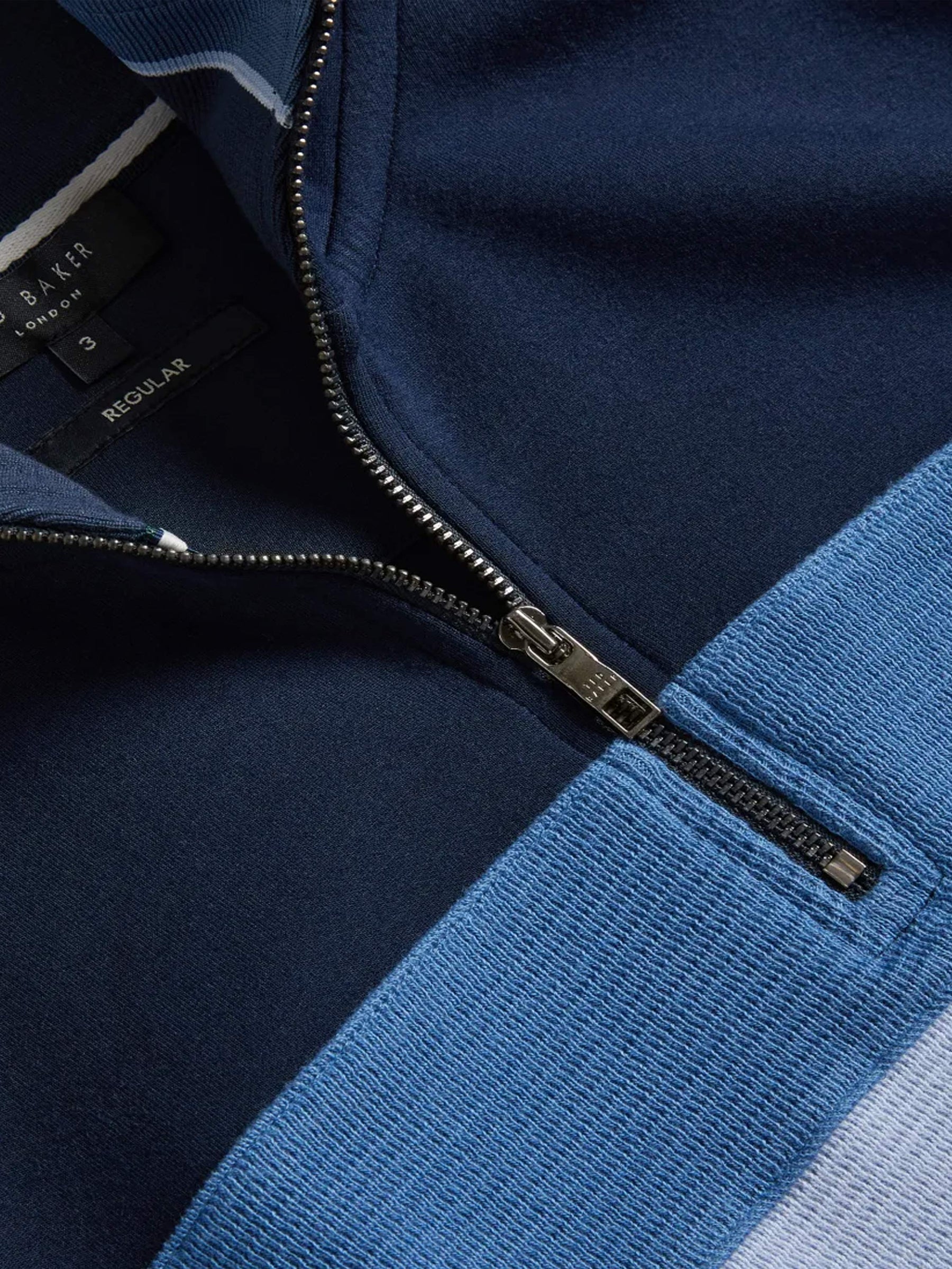 TB_SWEAT_VELLER Ted Baker | Mens Half Zip Jumper - Veller TED BAKER RAWDENIM