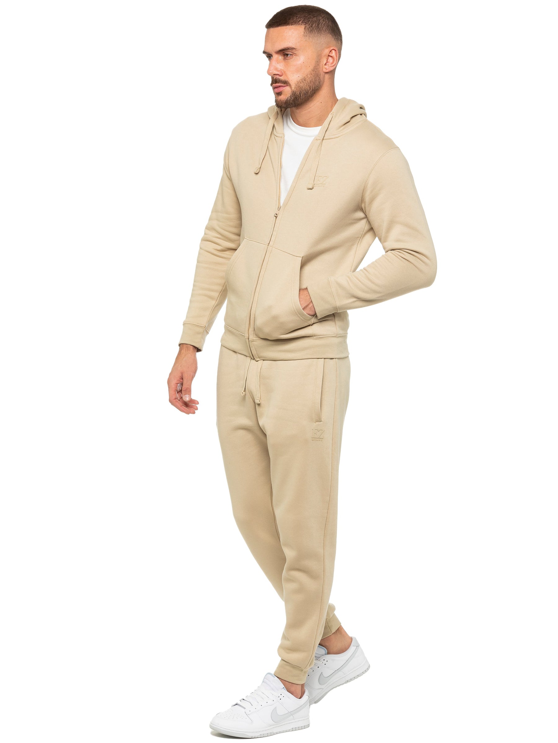 EZHDZ601 & EZJG598 Enzo | Mens Zip Hoodie Tracksuit Set ENZO RAWDENIM