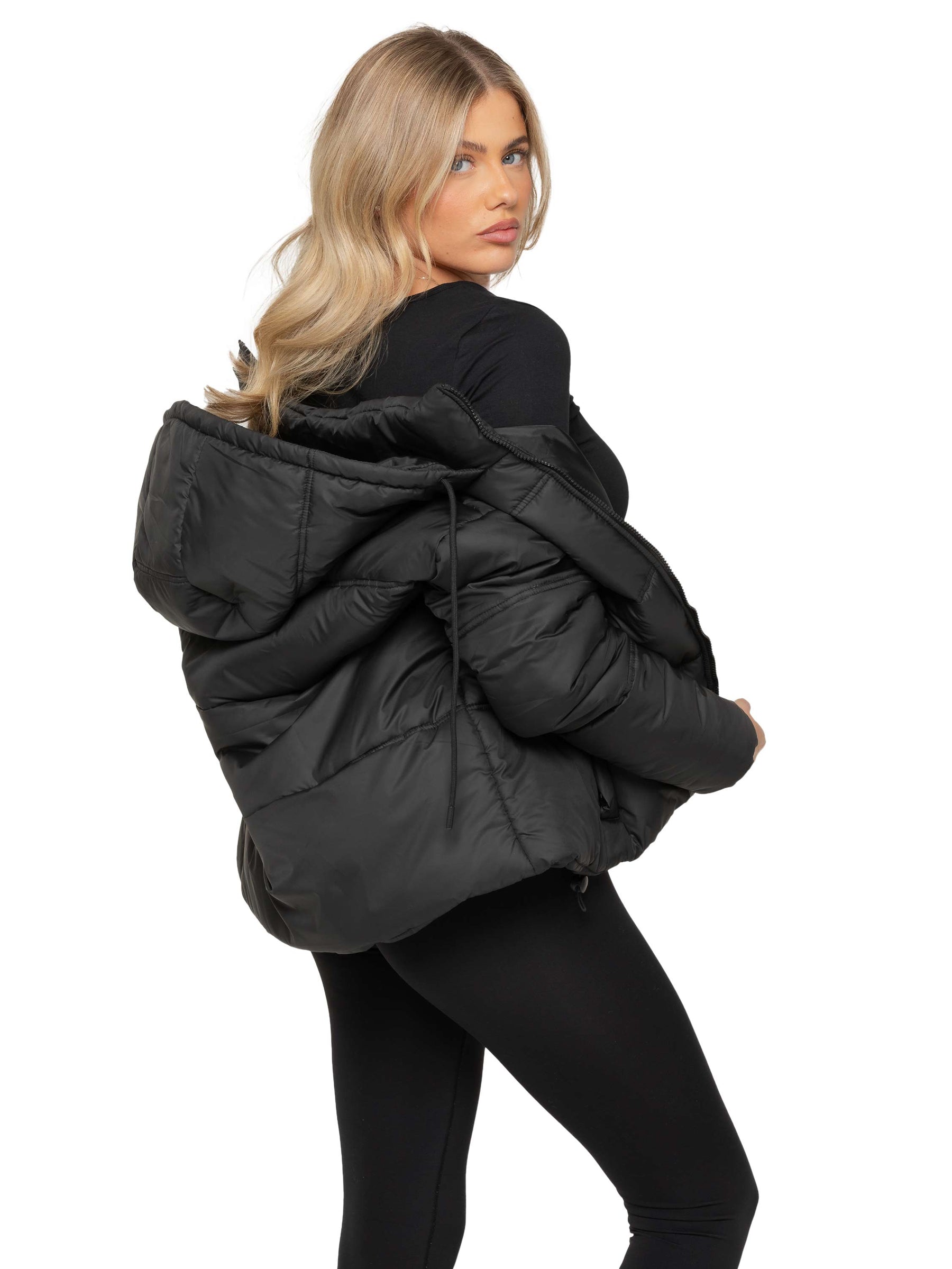 EZLJK641 JACKET Womens Puffer Jacket GUEST BRAND RAWDENIM