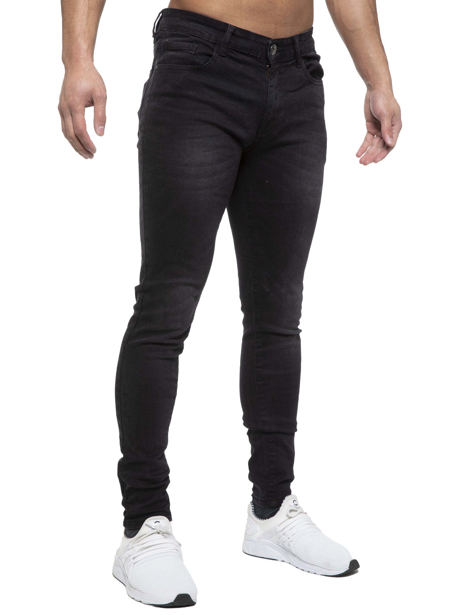EM627 Copy of ETO | Mens Designer Slim Skinny Fit Stretch Jeans ETO RAWDENIM