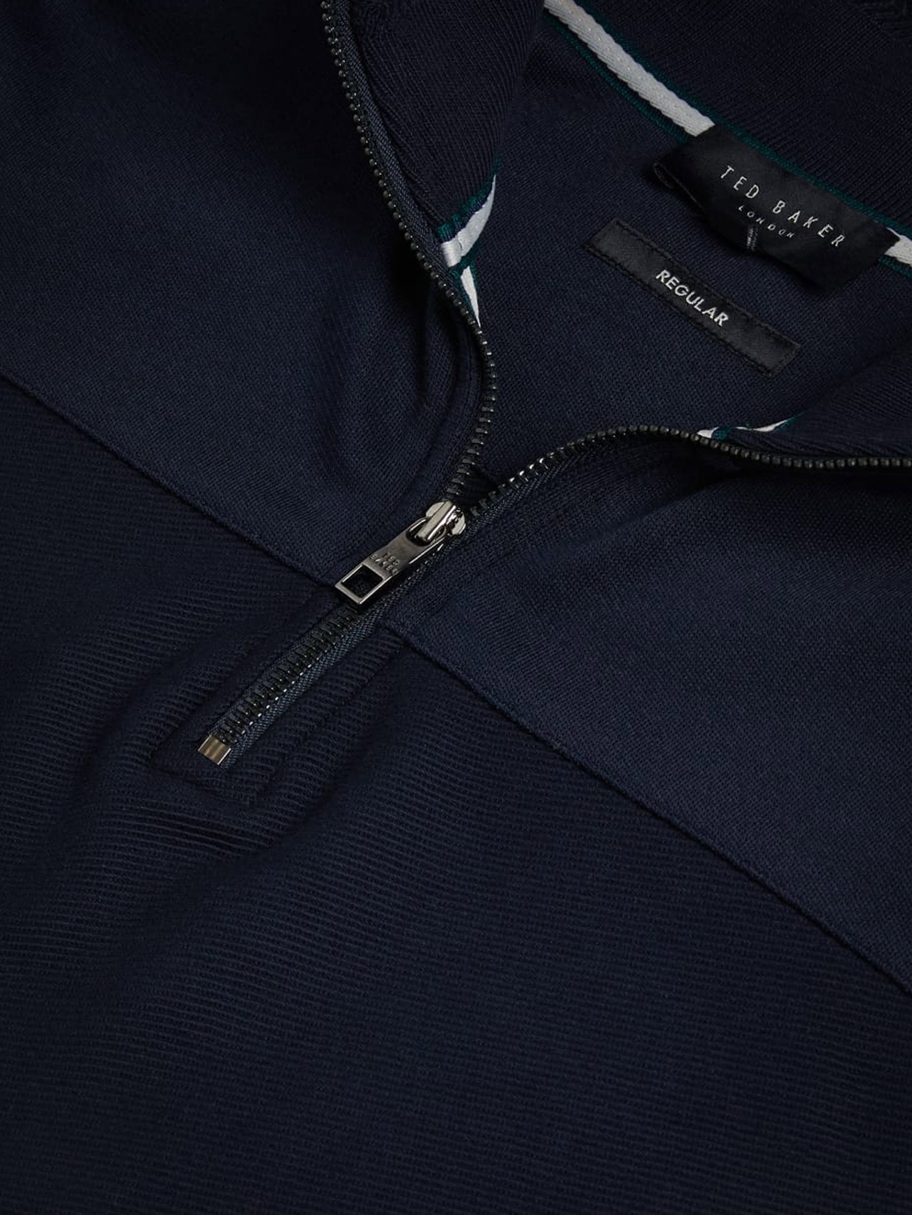 TB_SWEAT_GAZINE Ted Baker | Mens Half Zip Pullover Sweat - Gazine TED BAKER RAWDENIM