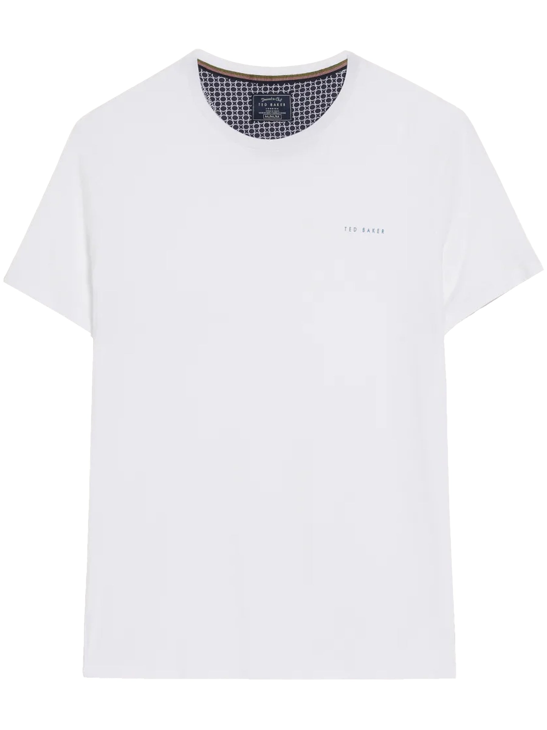 TB_TSHIRT_PEACOK Ted Baker | Mens Solid Modal T-Shirt - Peacok TED BAKER RAWDENIM
