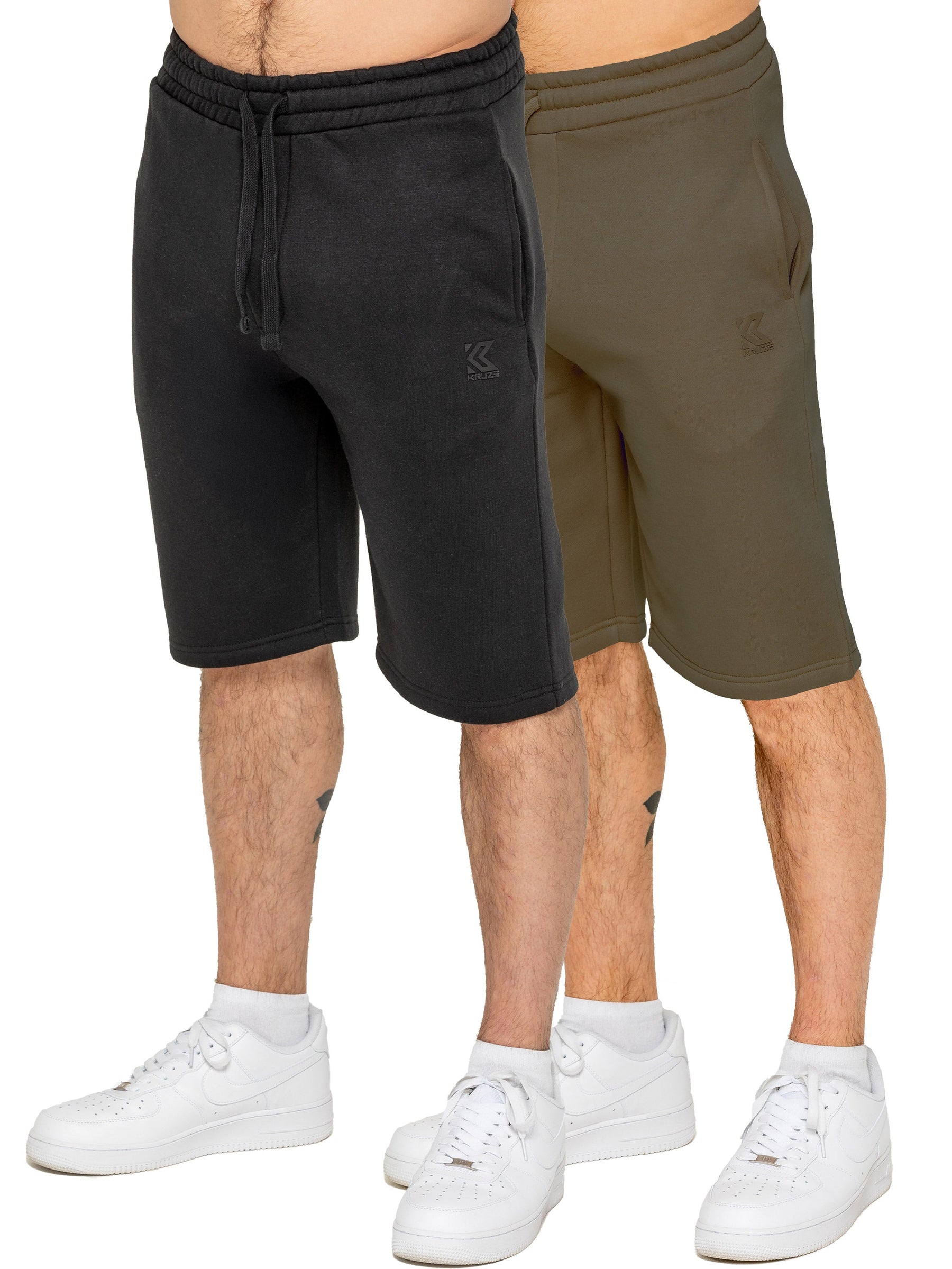 KZS158 SHORT Kruze | Mens 2 Pack Fleece Shorts (Copy) KRUZE RAWDENIM