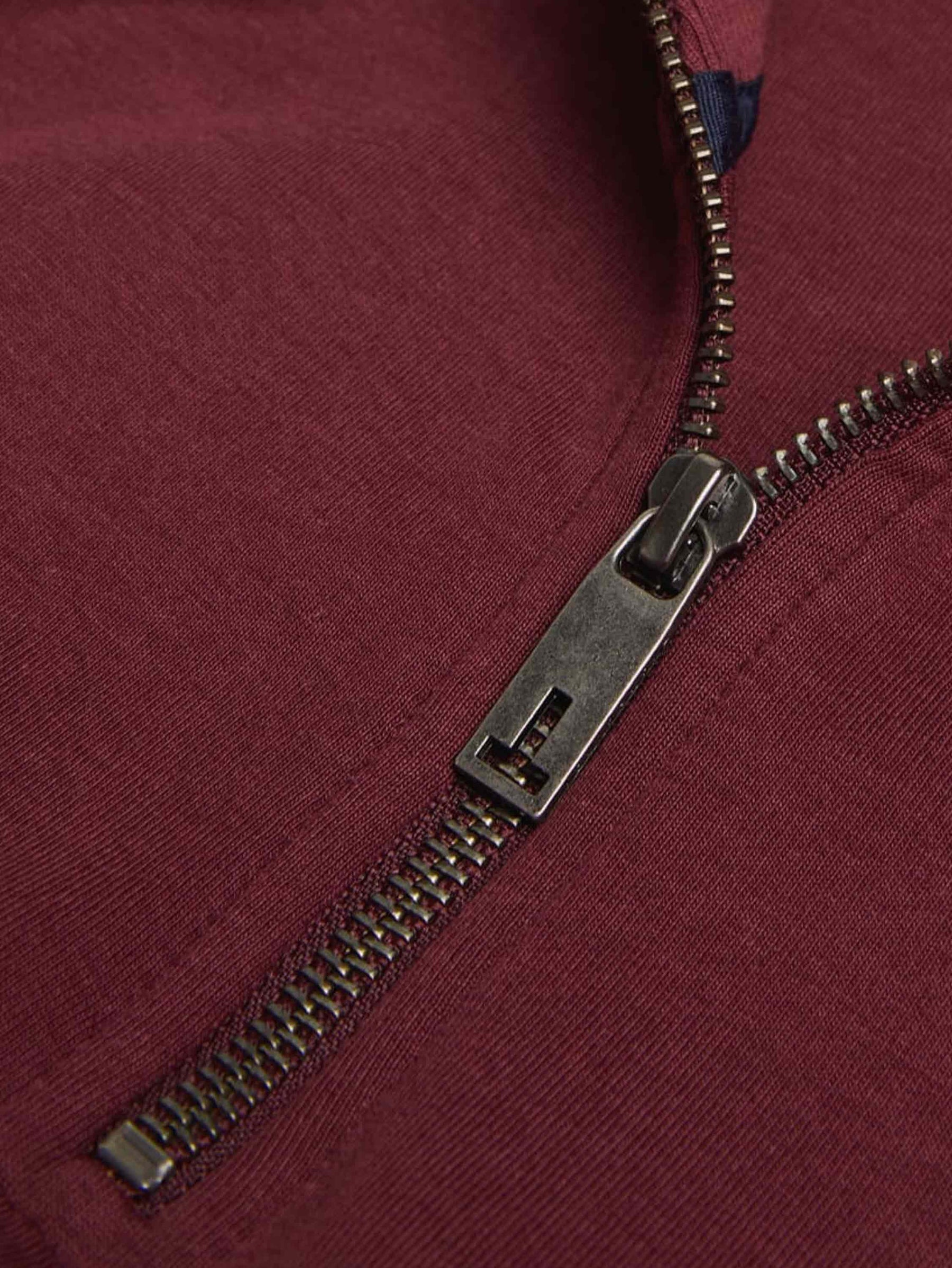 TB_SWEAT_ANTRAM Ted Baker | Mens Half Zip Funnel Neck Sweat - Antram TED BAKER RAWDENIM