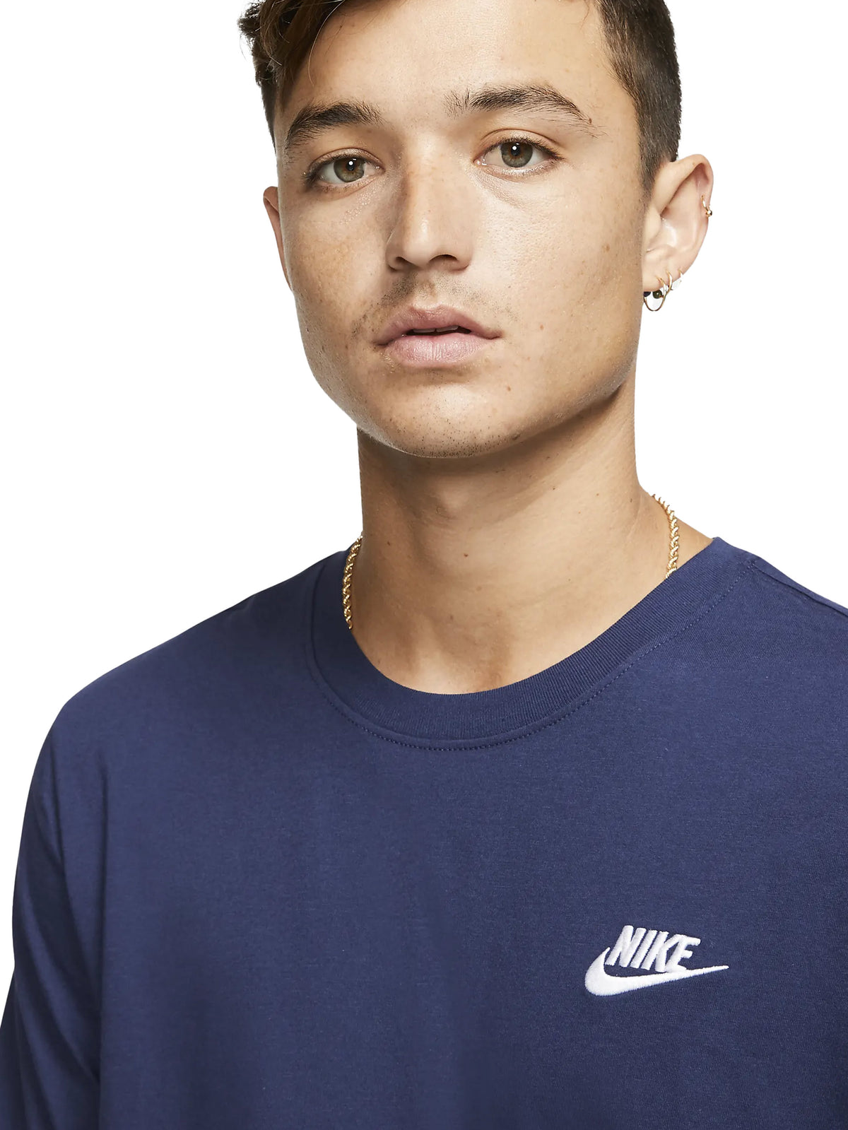 NIKE_TST_827021 Nike Sportswear Club Mens T-Shirt NIKE RAWDENIM
