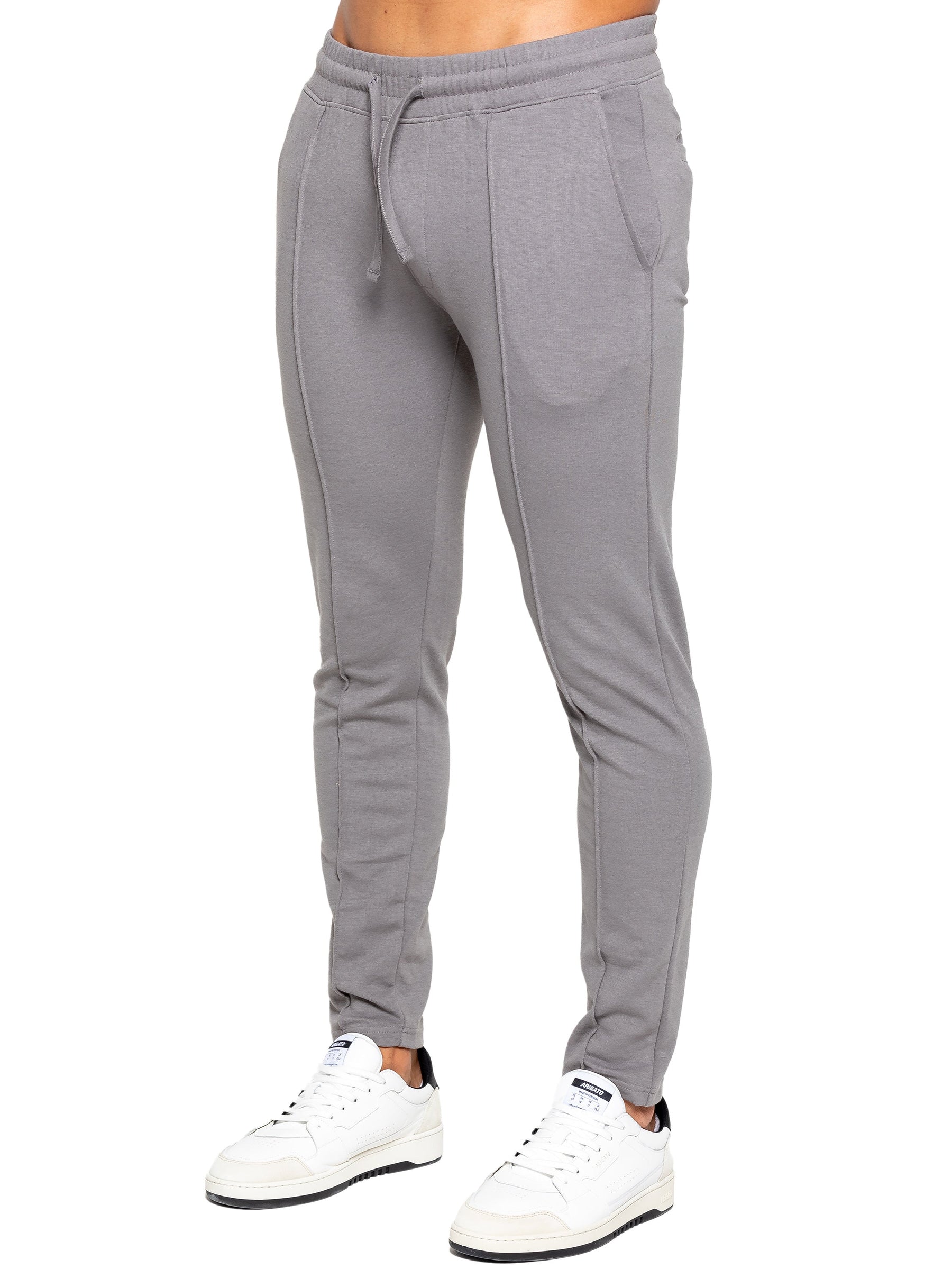 EZJG618 Mens Smart Pleated Joggers ENZO RAWDENIM