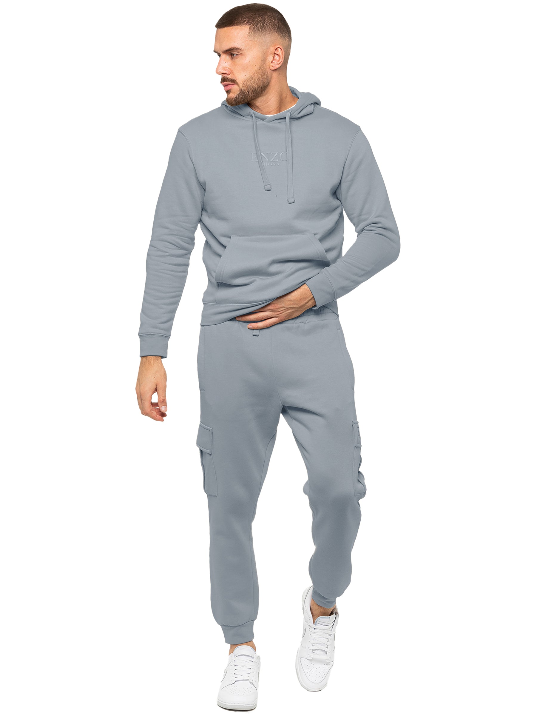 Enzo | Mens Cargo Joggers