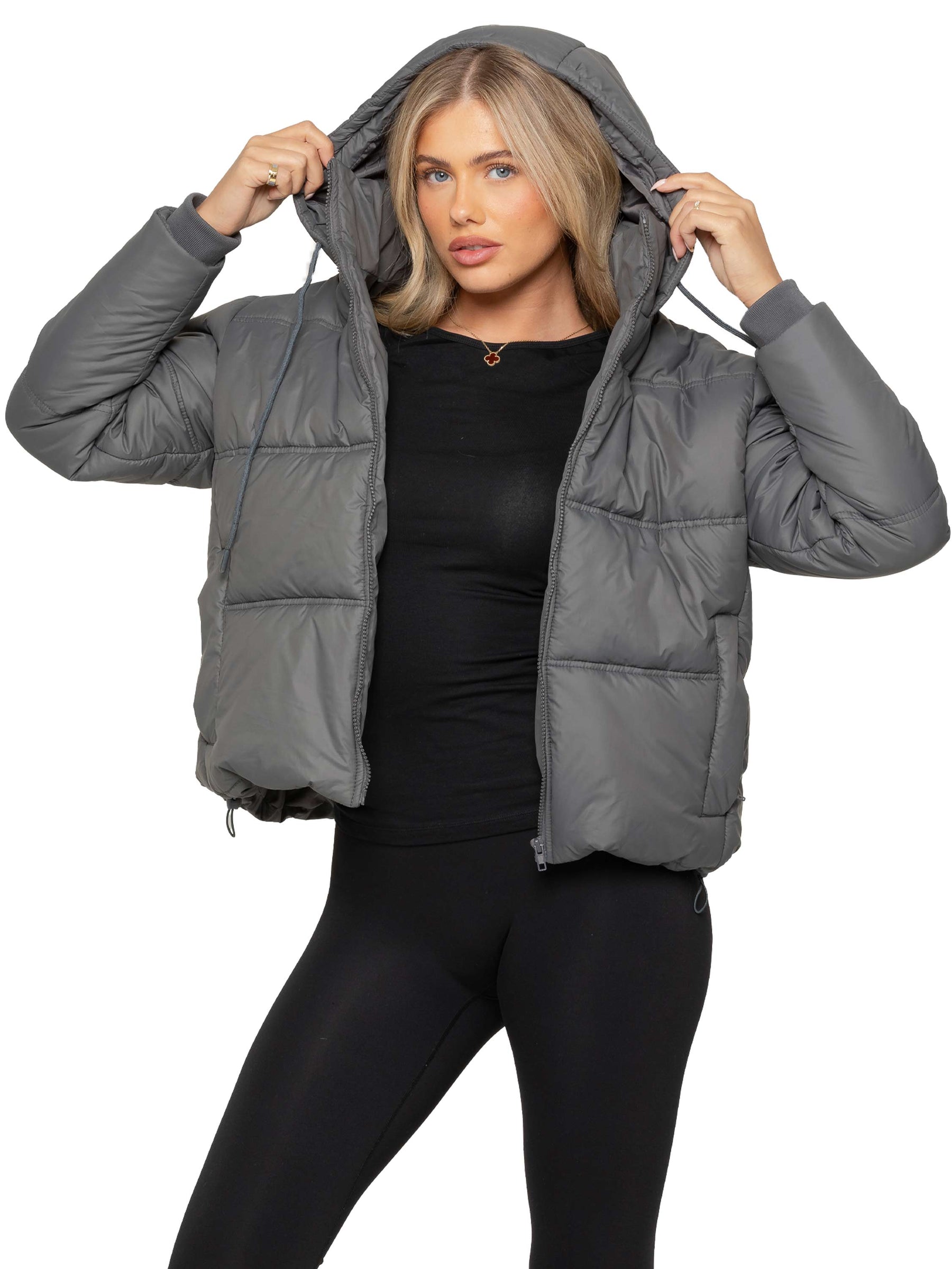 EZLJK641 JACKET Womens Puffer Jacket GUEST BRAND RAWDENIM