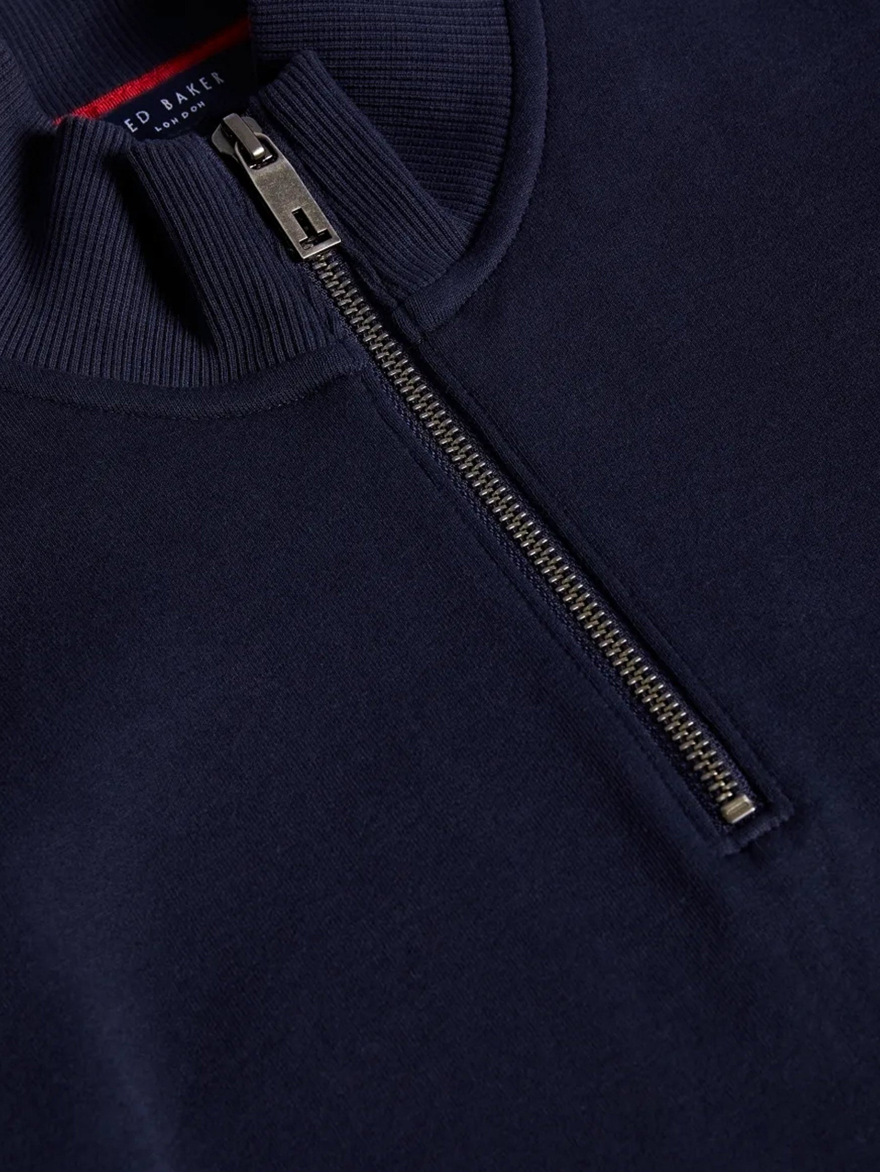 TB_SWEAT_ANTRAM Copy of Ted Baker | Mens Half Zip Funnel Neck Sweat - Antram TED BAKER RAWDENIM