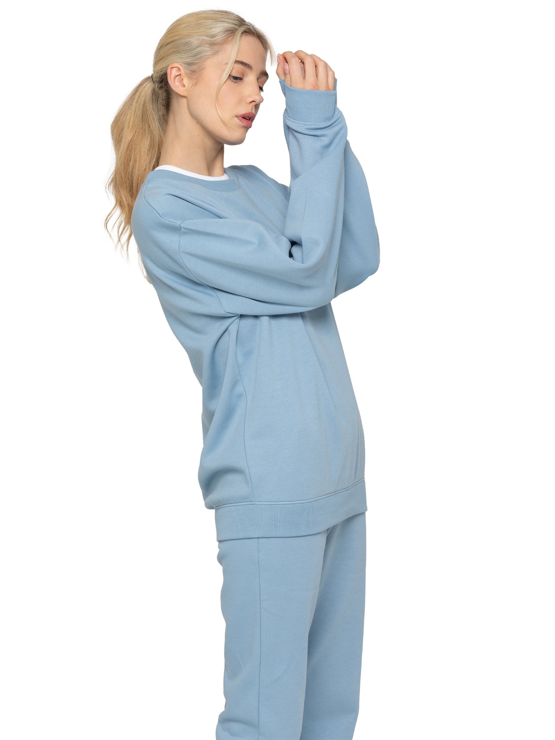 EZLSW589 Enzo | Womens Oversized Sweatshirt ENZO RAWDENIM