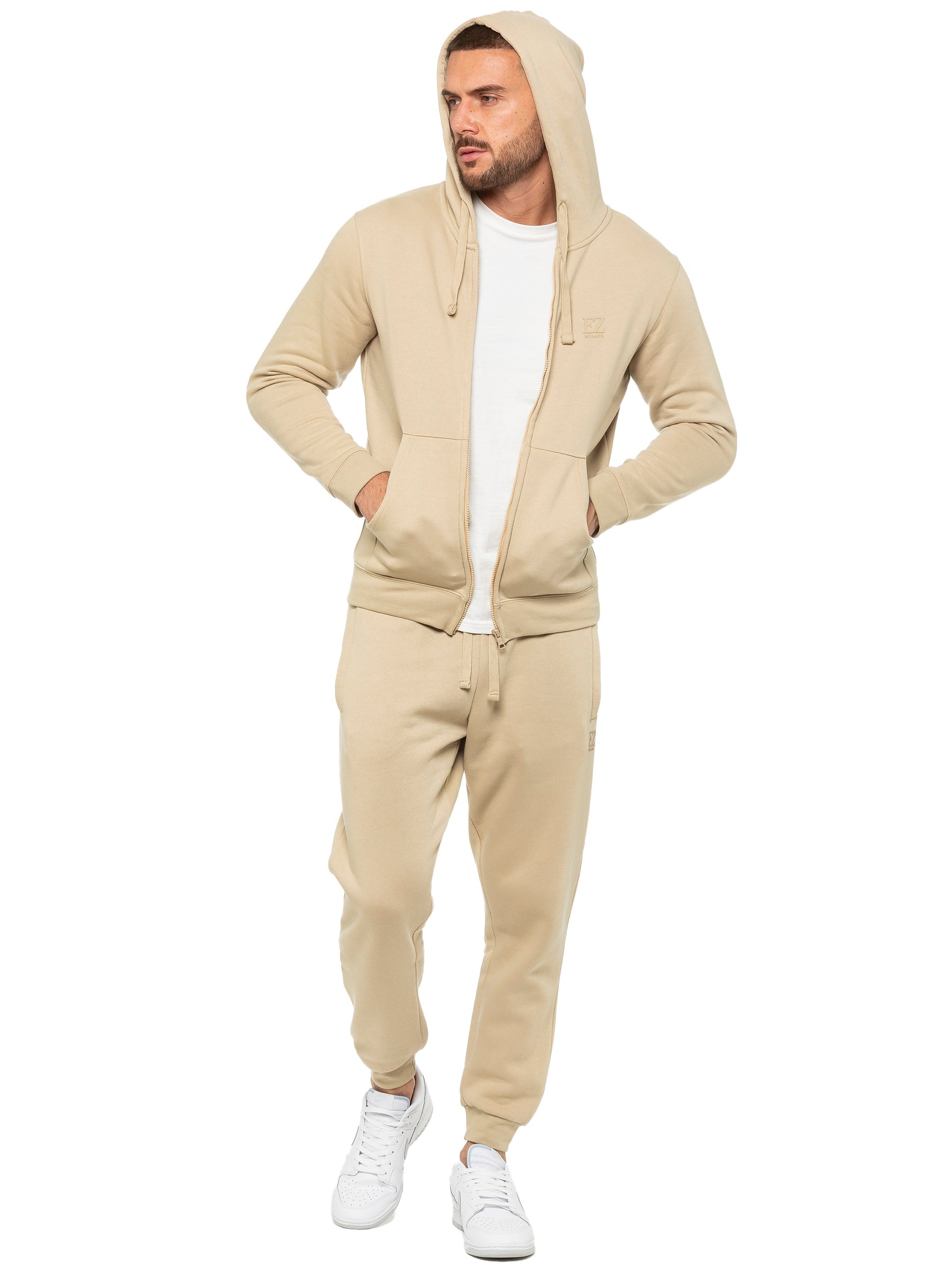 EZHDZ601 & EZJG598 Enzo | Mens Zip Hoodie Tracksuit Set ENZO RAWDENIM
