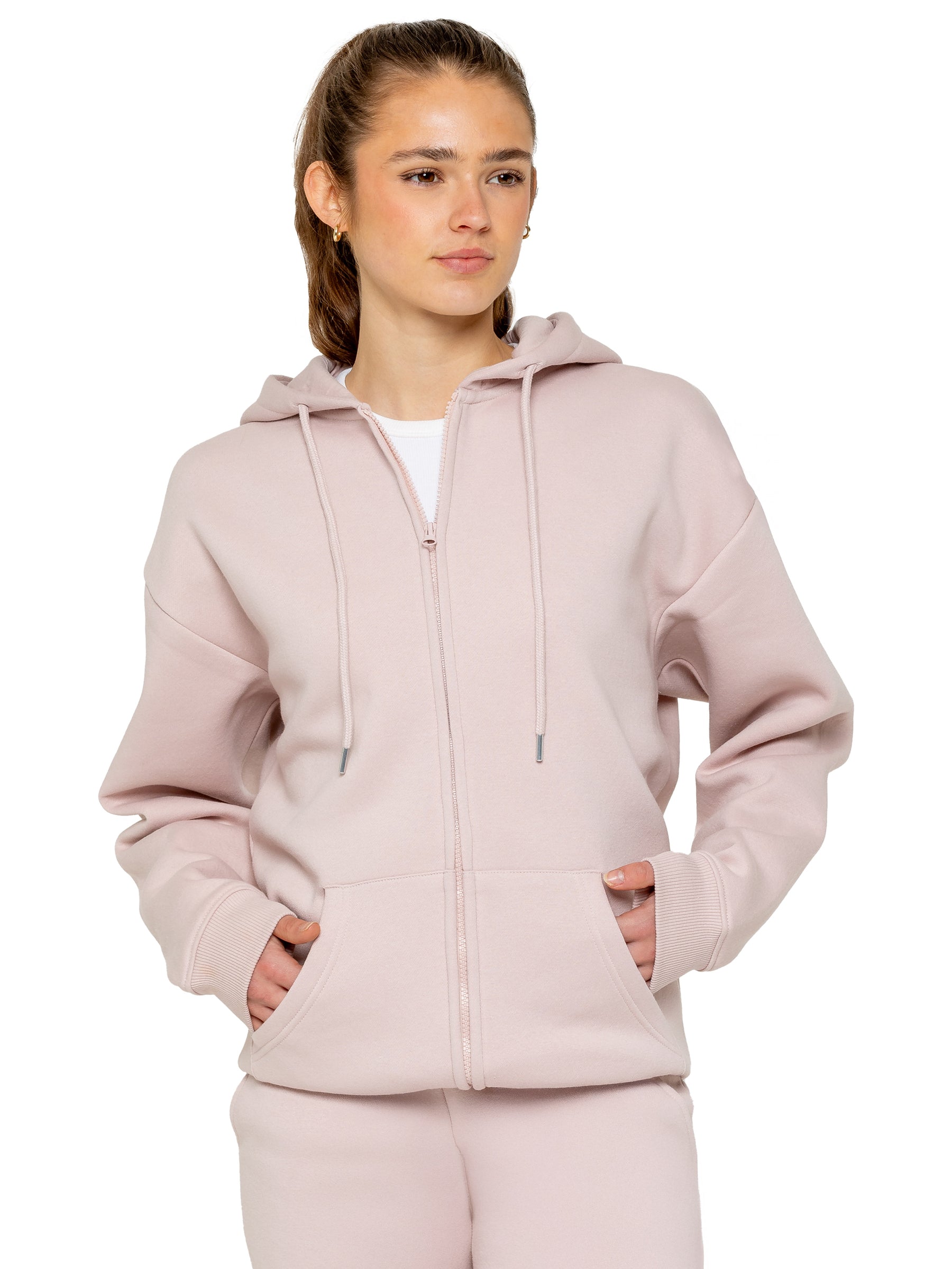 Enzo | Womens Oversized Zipped Hoodie
