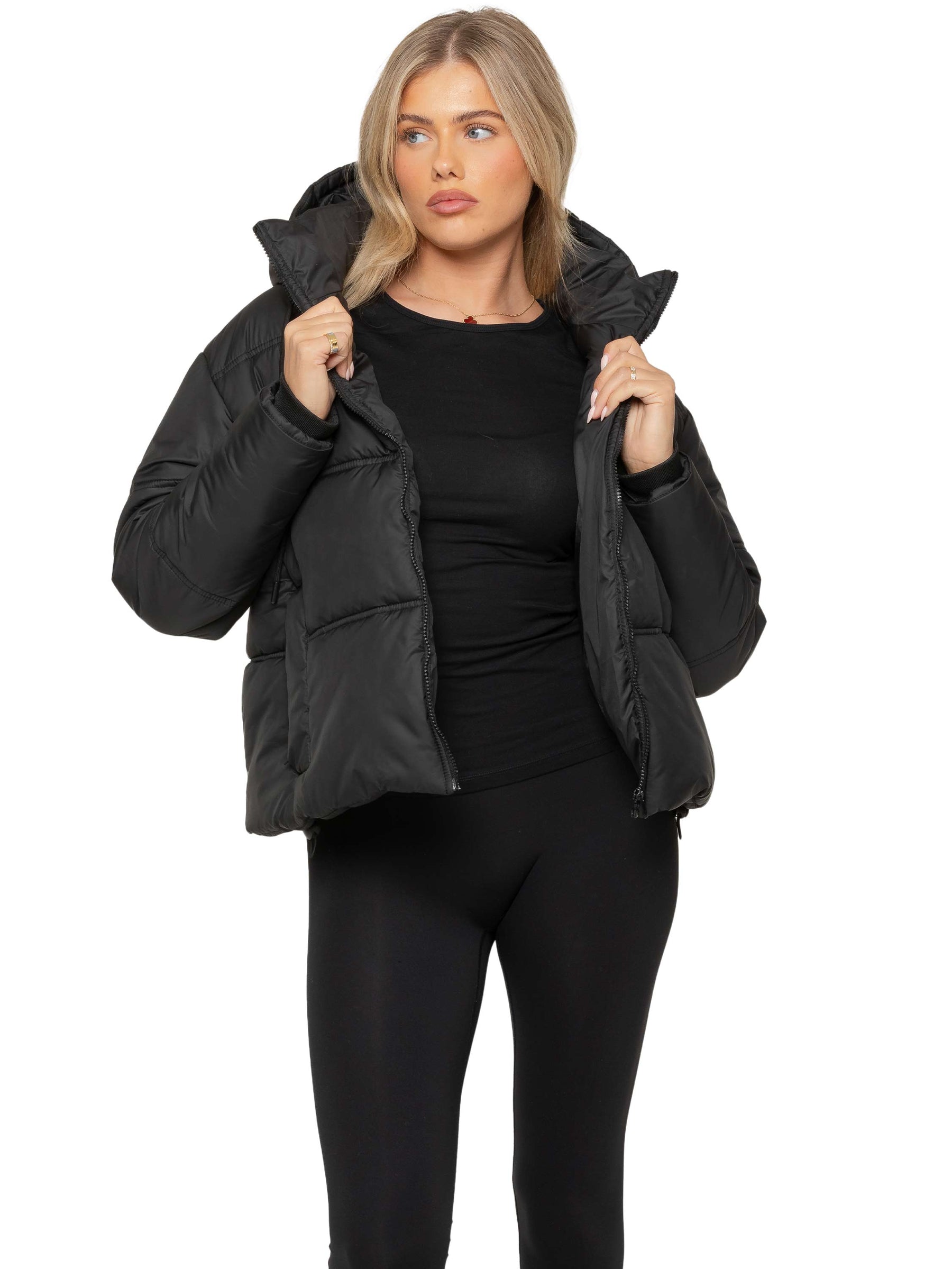 EZLJK641 JACKET Womens Puffer Jacket GUEST BRAND RAWDENIM
