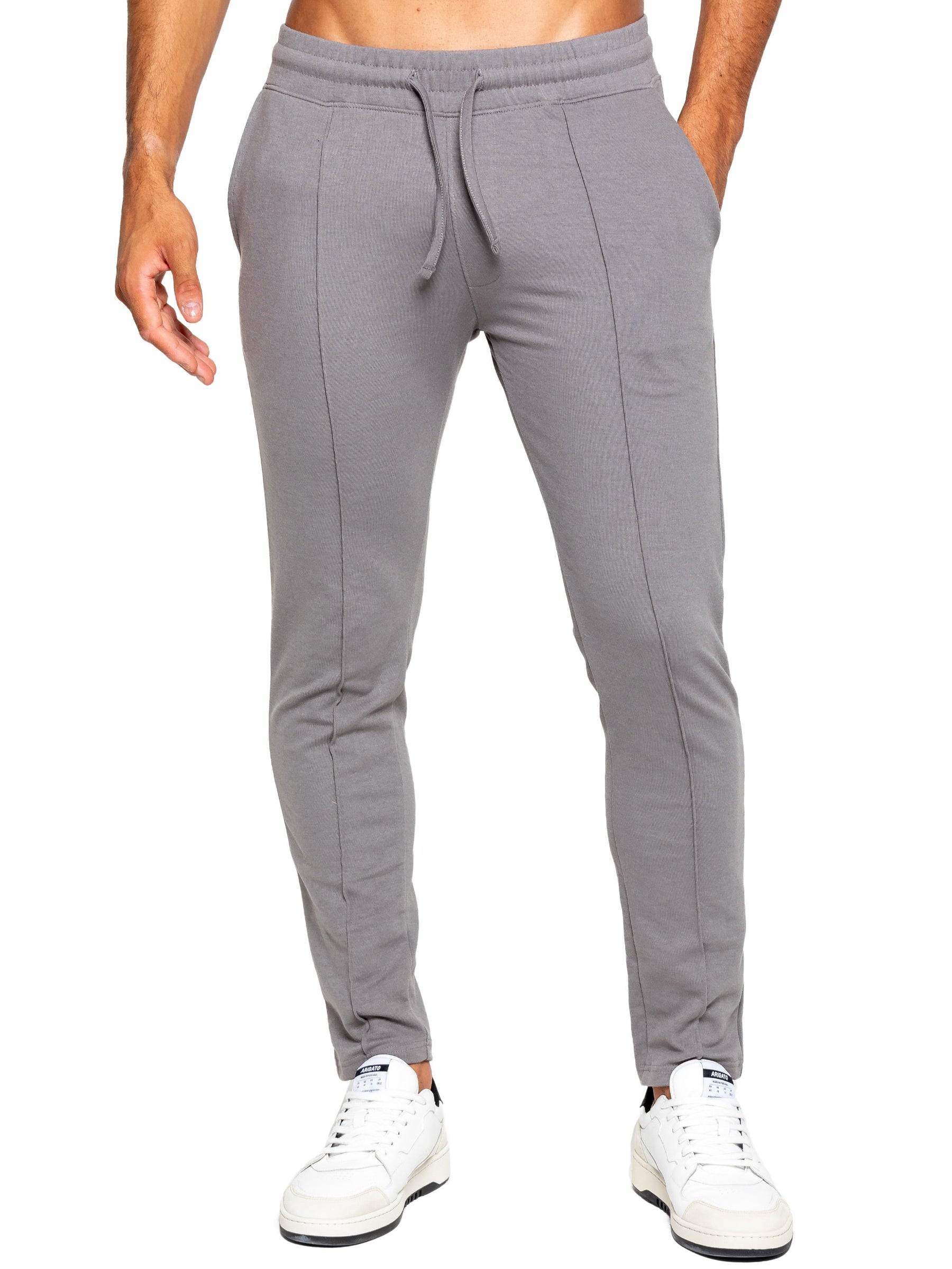 EZJG618 Mens Smart Pleated Joggers ENZO RAWDENIM