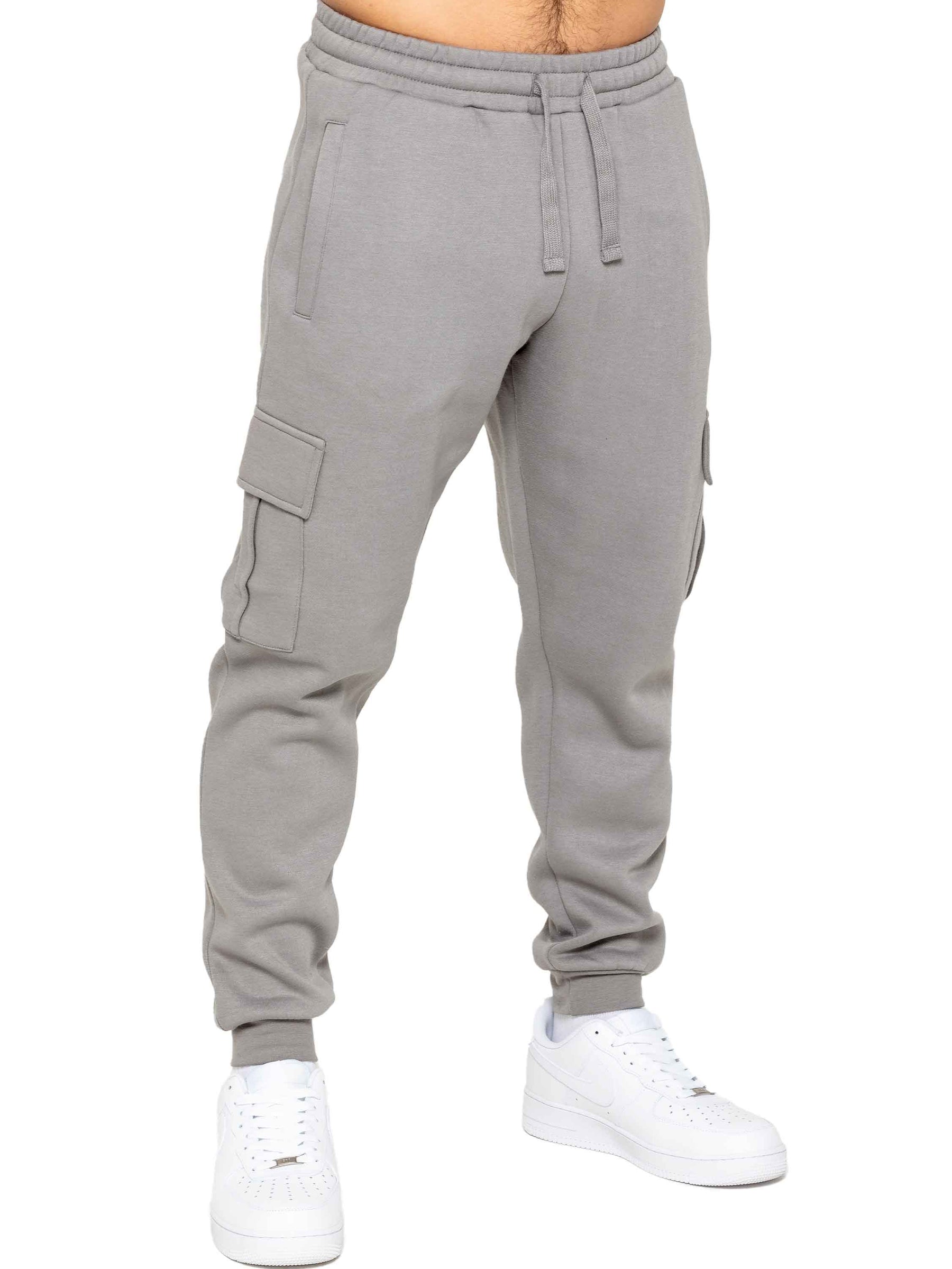 EZJGC599 NEW Enzo | Mens Cargo Joggers ENZO RAWDENIM