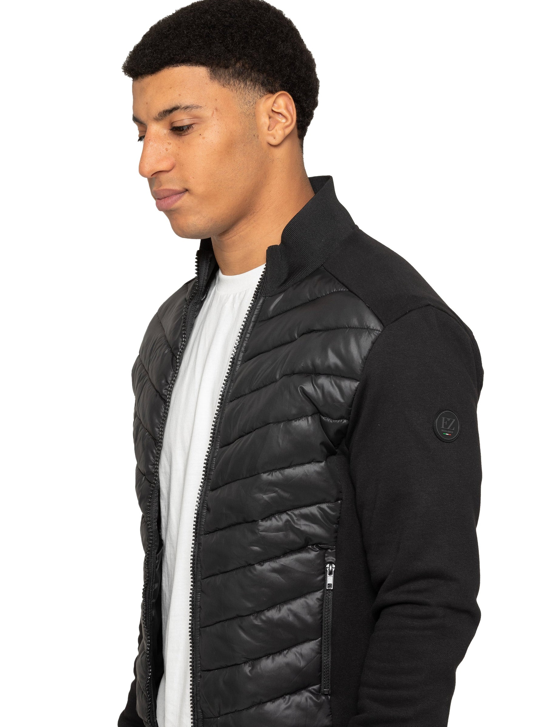 MJK30_JACKET Mens Hybrid Jacket - Clearance ENZO RAWDENIM