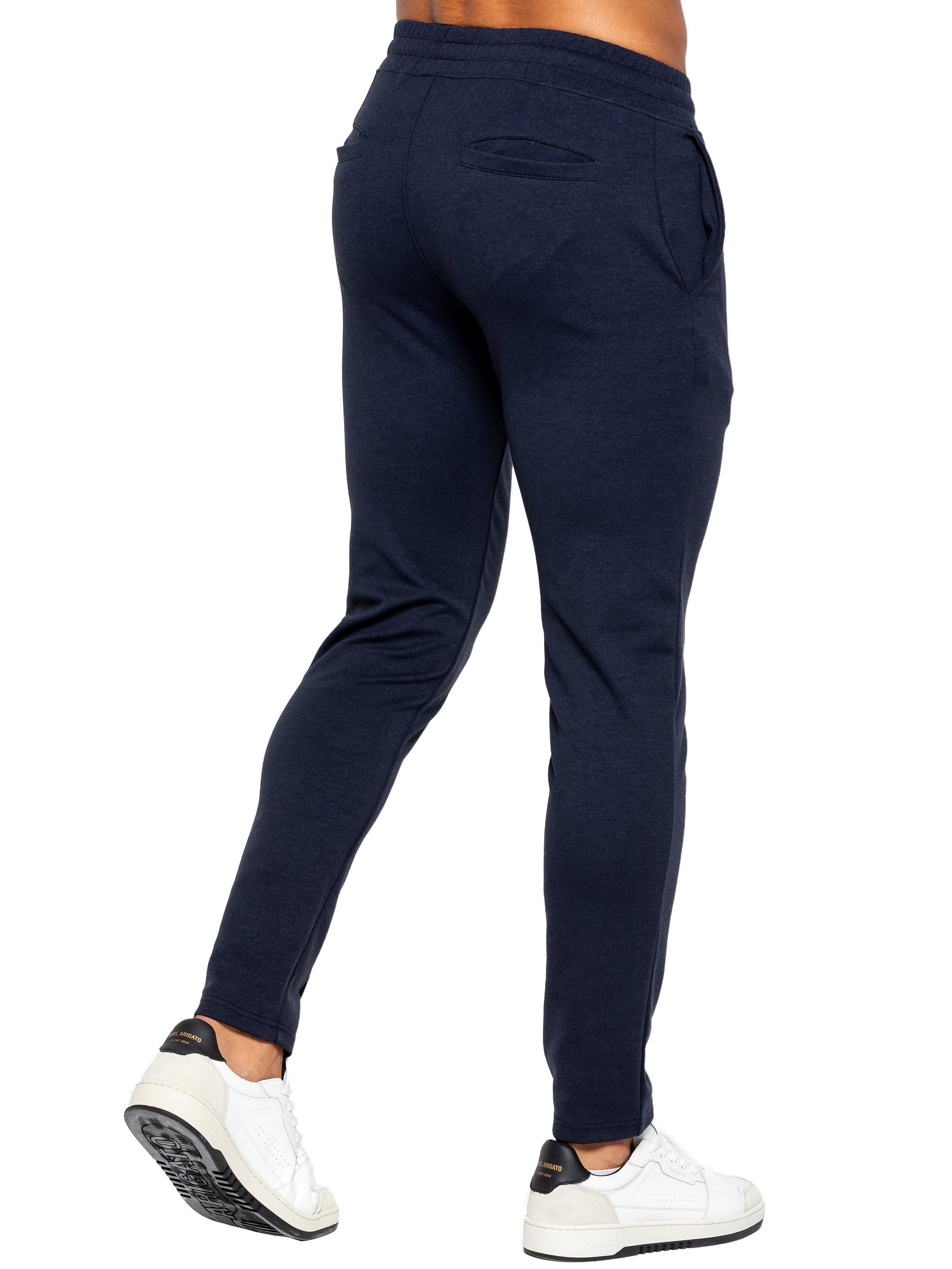 EZJG618 Mens Smart Pleated Joggers ENZO RAWDENIM